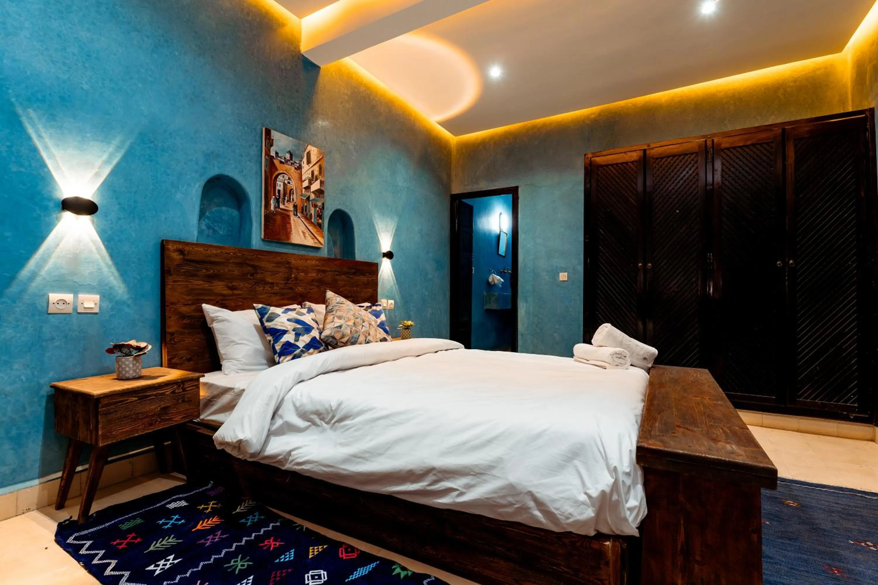 Bed in Nour Mogador