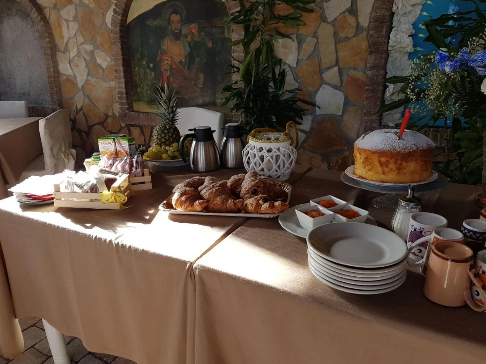 Breakfast in Agriturismo A do' Cumparone