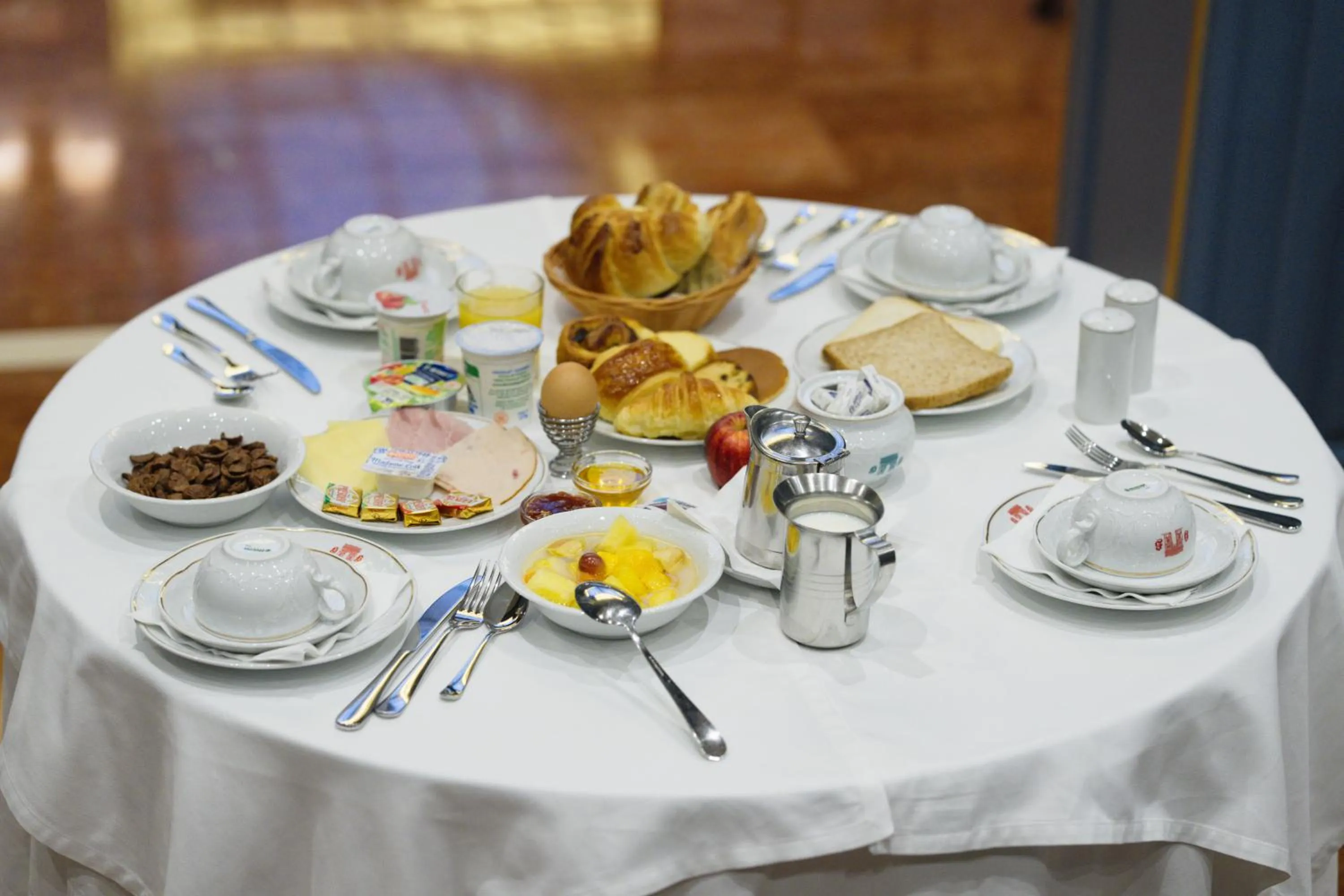 Continental breakfast in Belfast