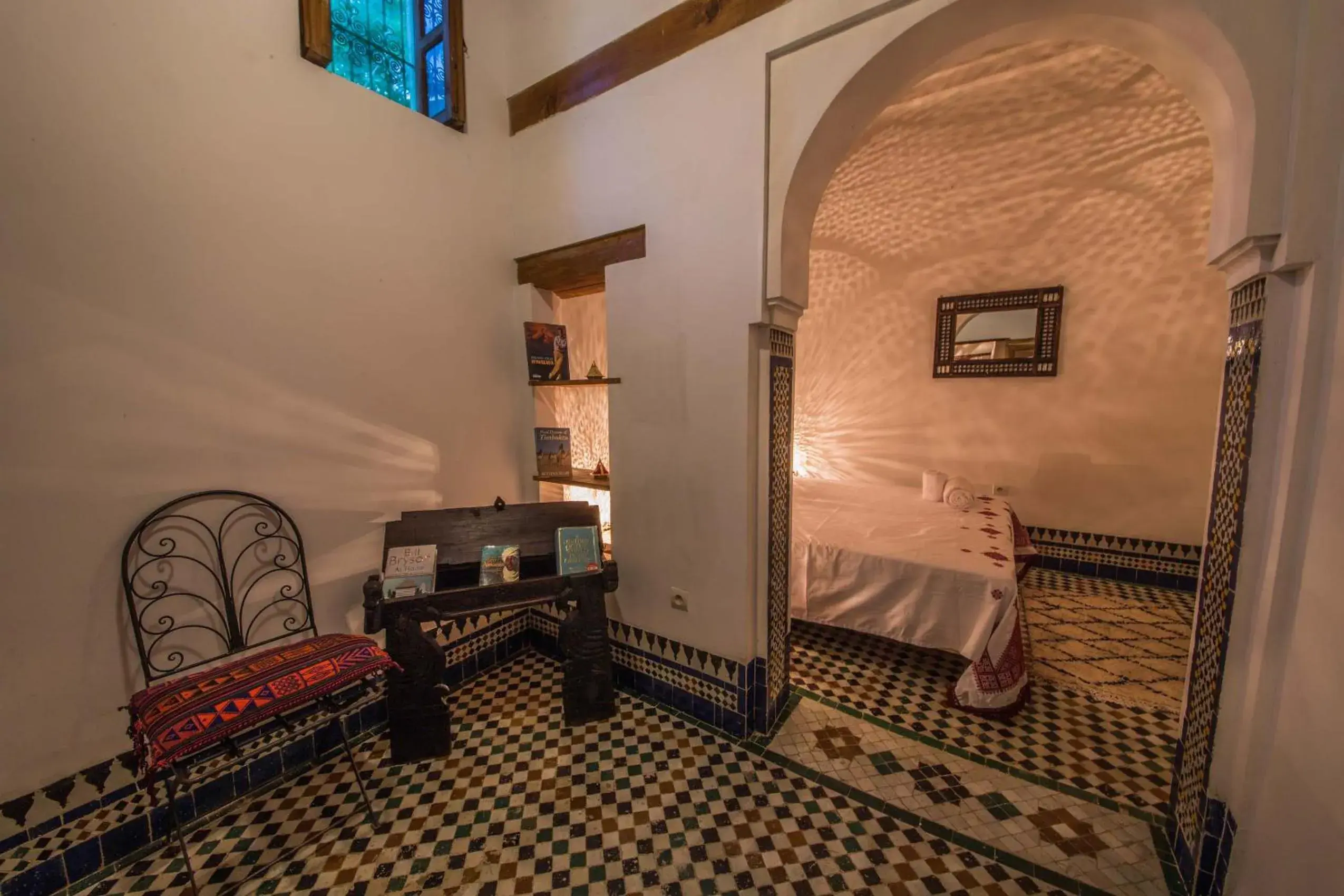 Double Room with Private Bathroom - single occupancy in Riad Gzira Fez Double Room with Private Bathroom - single occupancy in Riad Gzira Fez