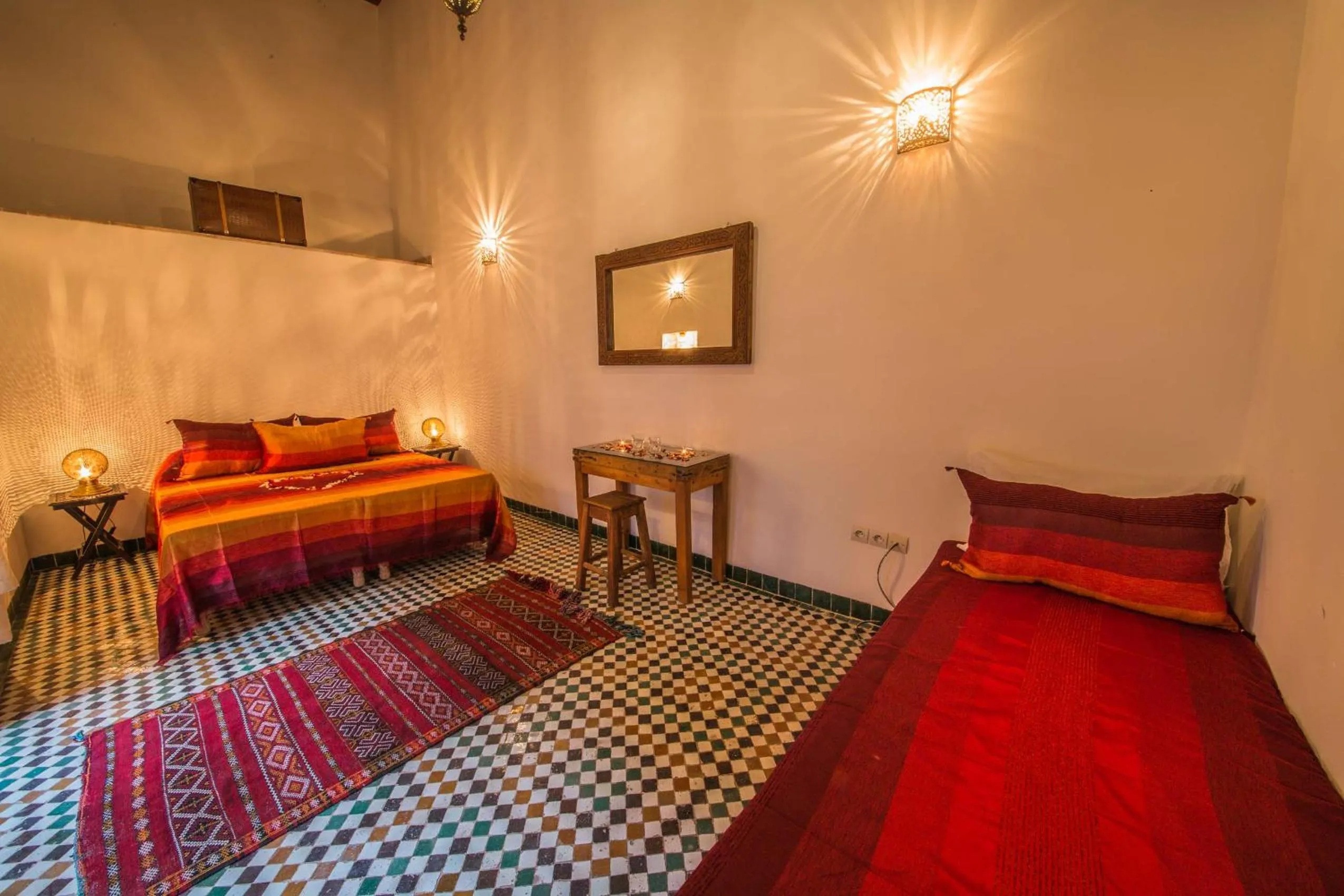 Property building, Bed in Riad Gzira Fez