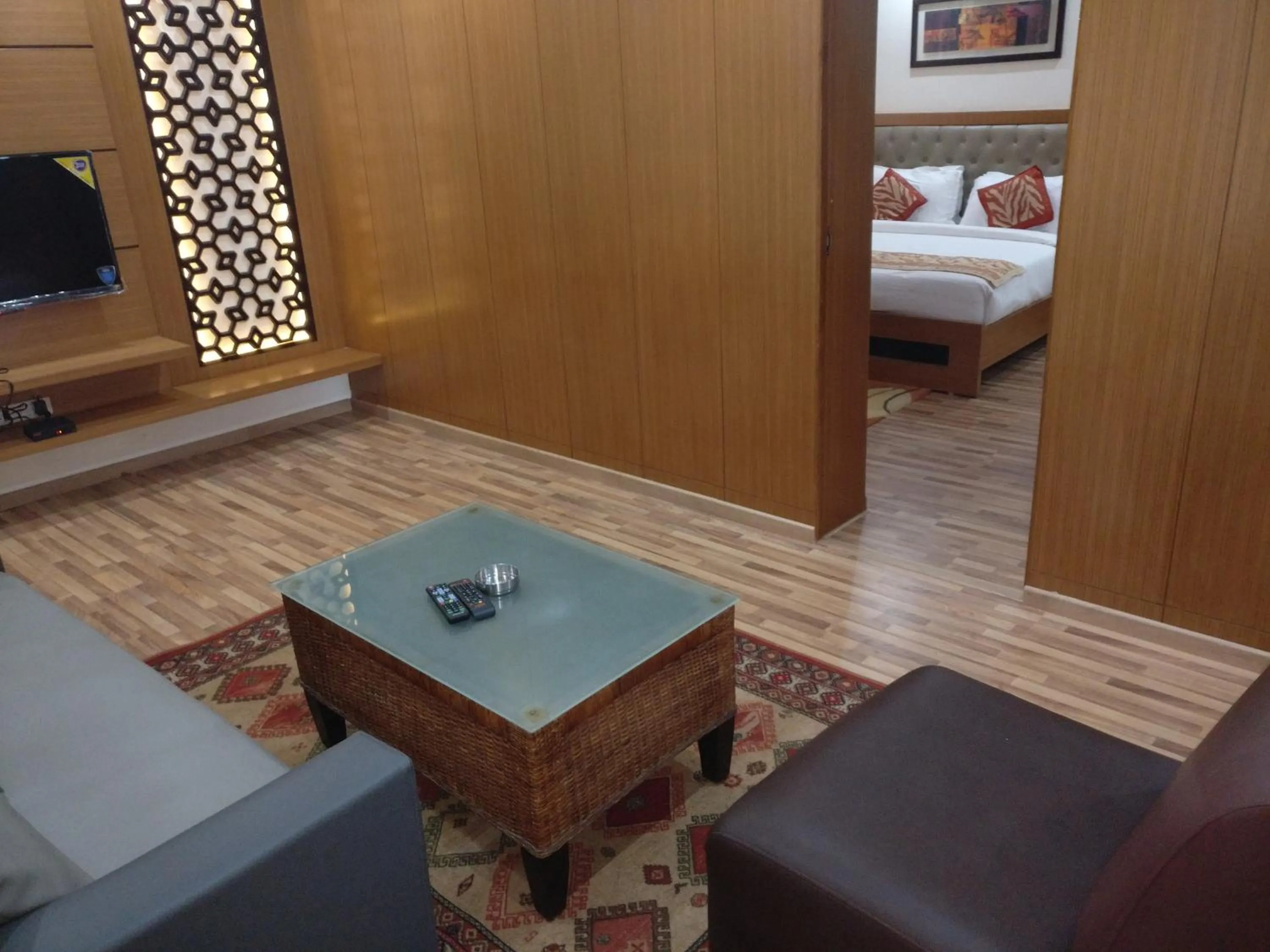 Bedroom, Bed in Hotel Hampi International