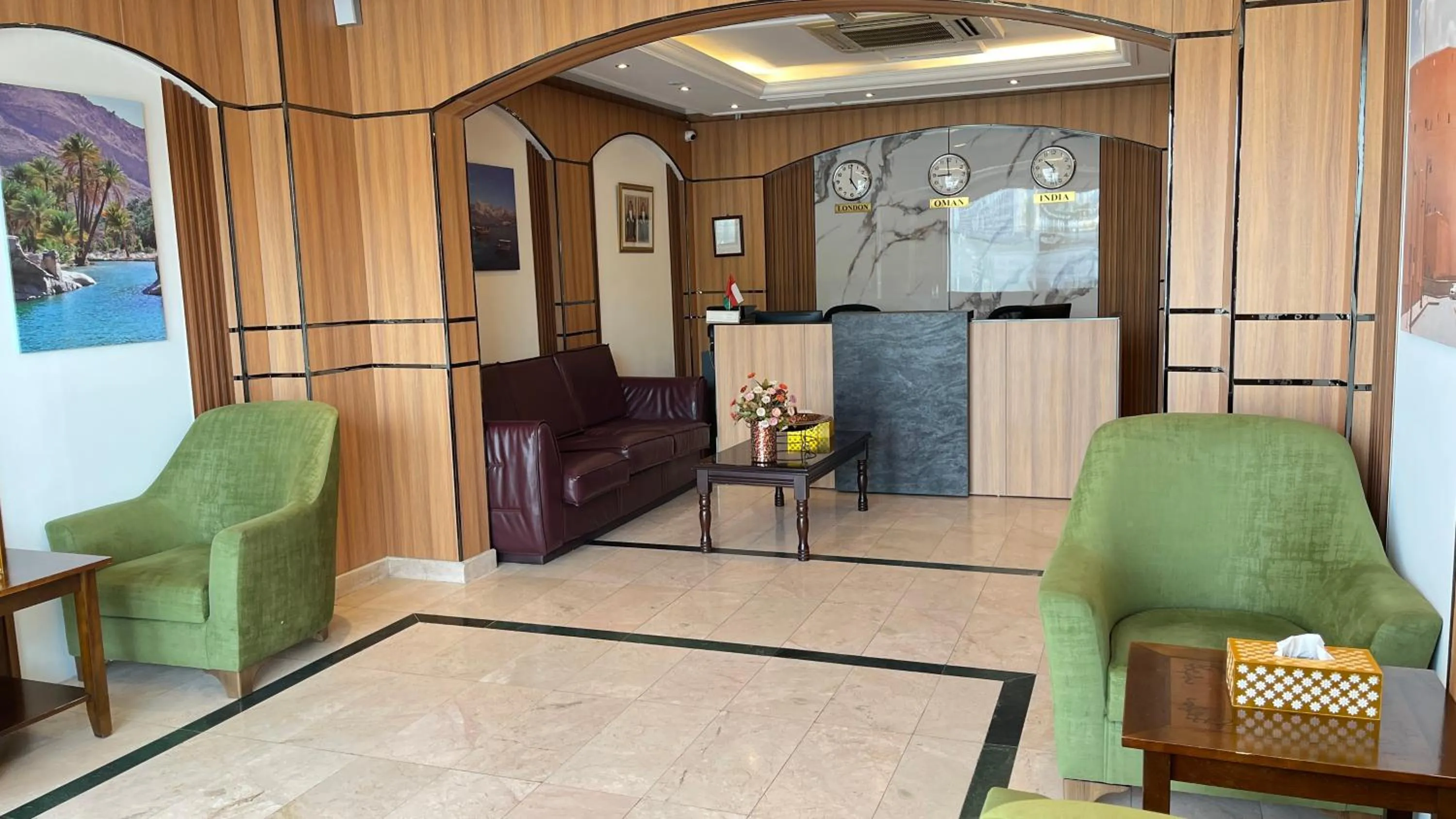 Lobby or reception in Al Murooj Hotel Apartments