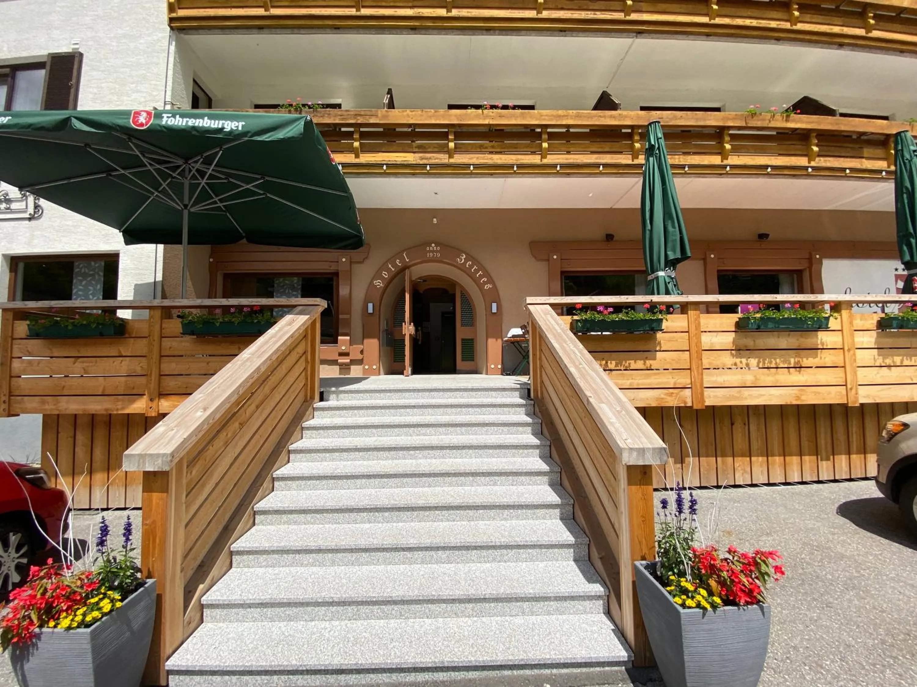 Balcony/Terrace in Hotel Zerres