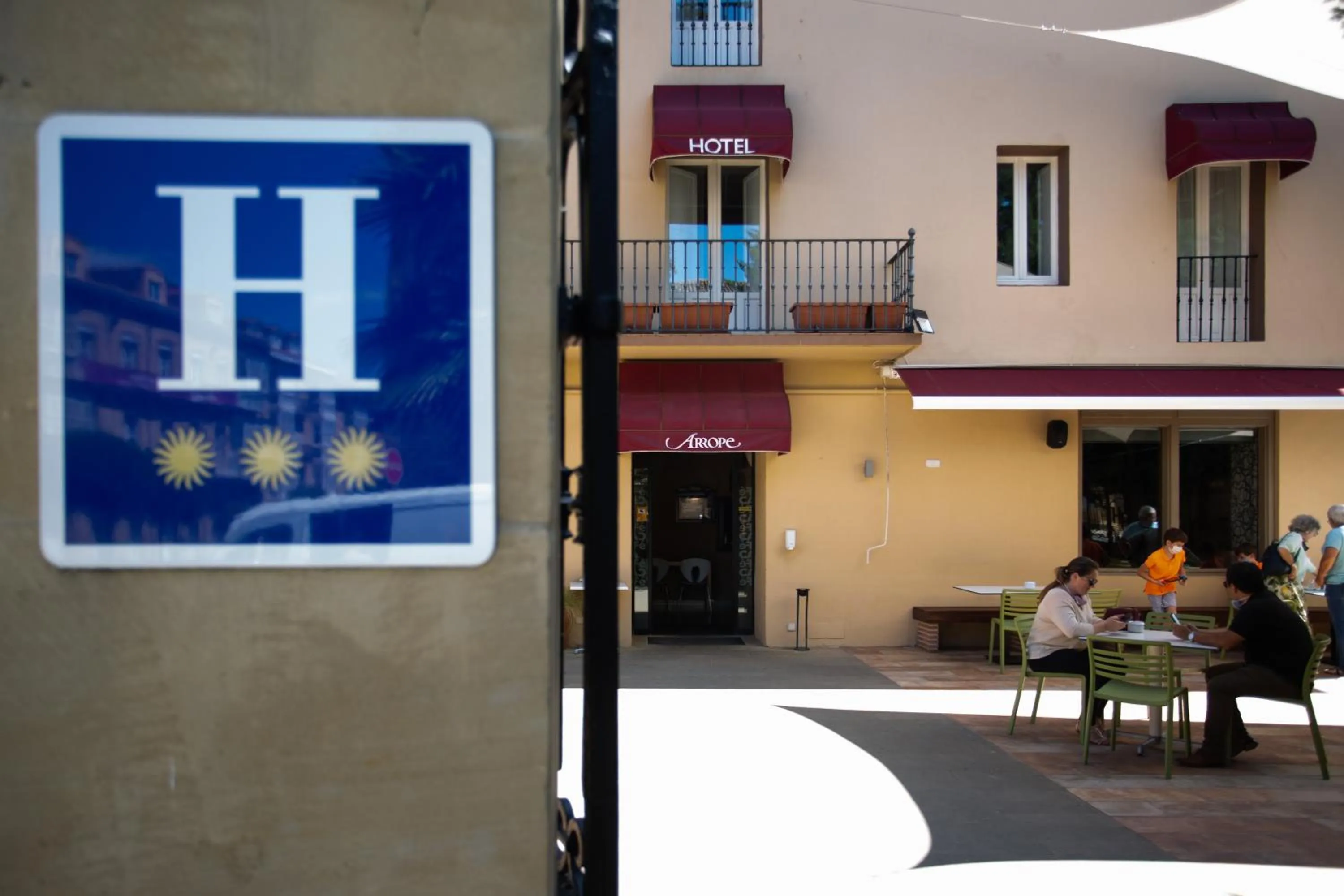 Property building in Hotel Arrope