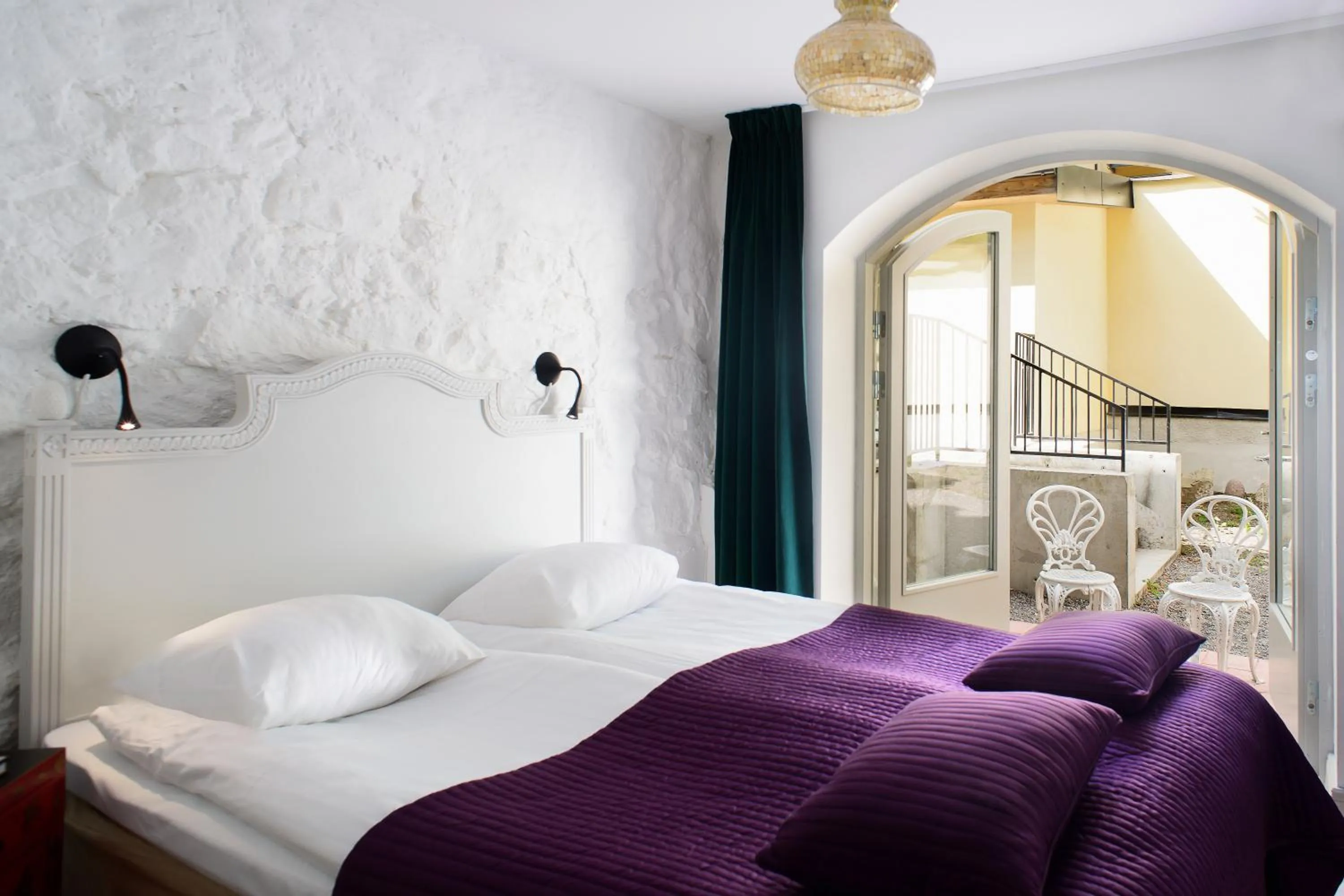 Bedroom, Bed in Hotel Hellstens Malmgård