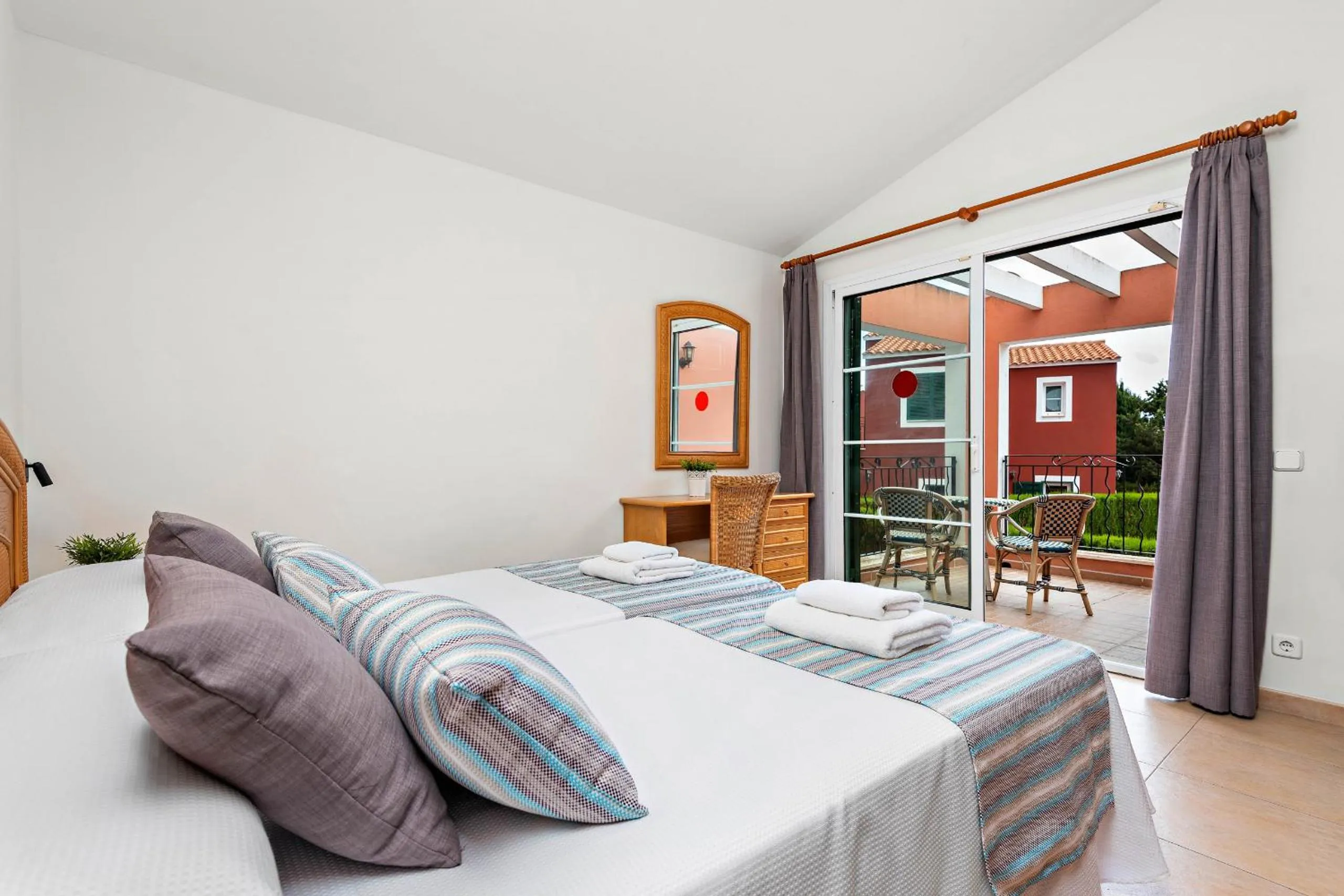 Bed in Villas Cala Galdana