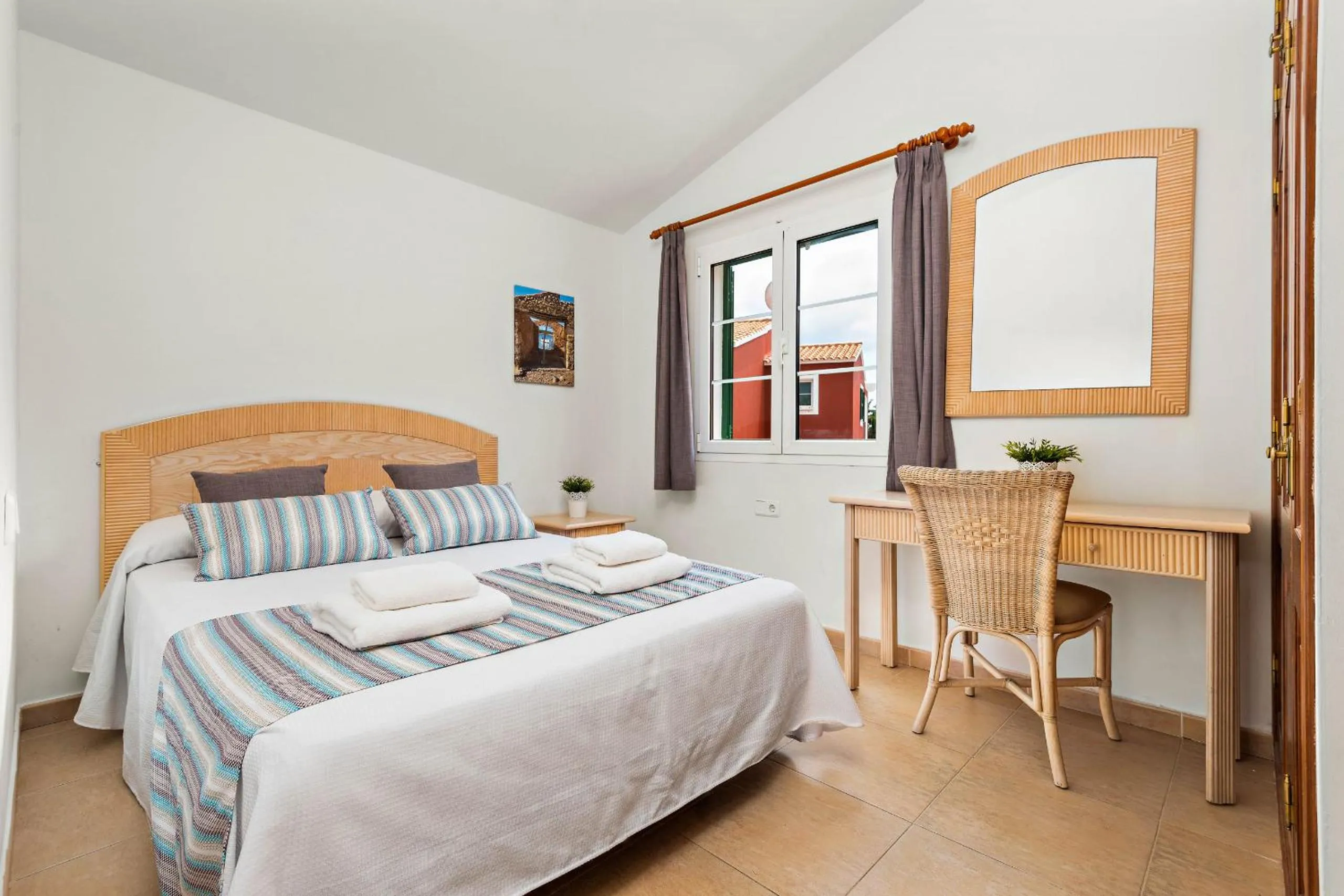 Bed in Villas Cala Galdana