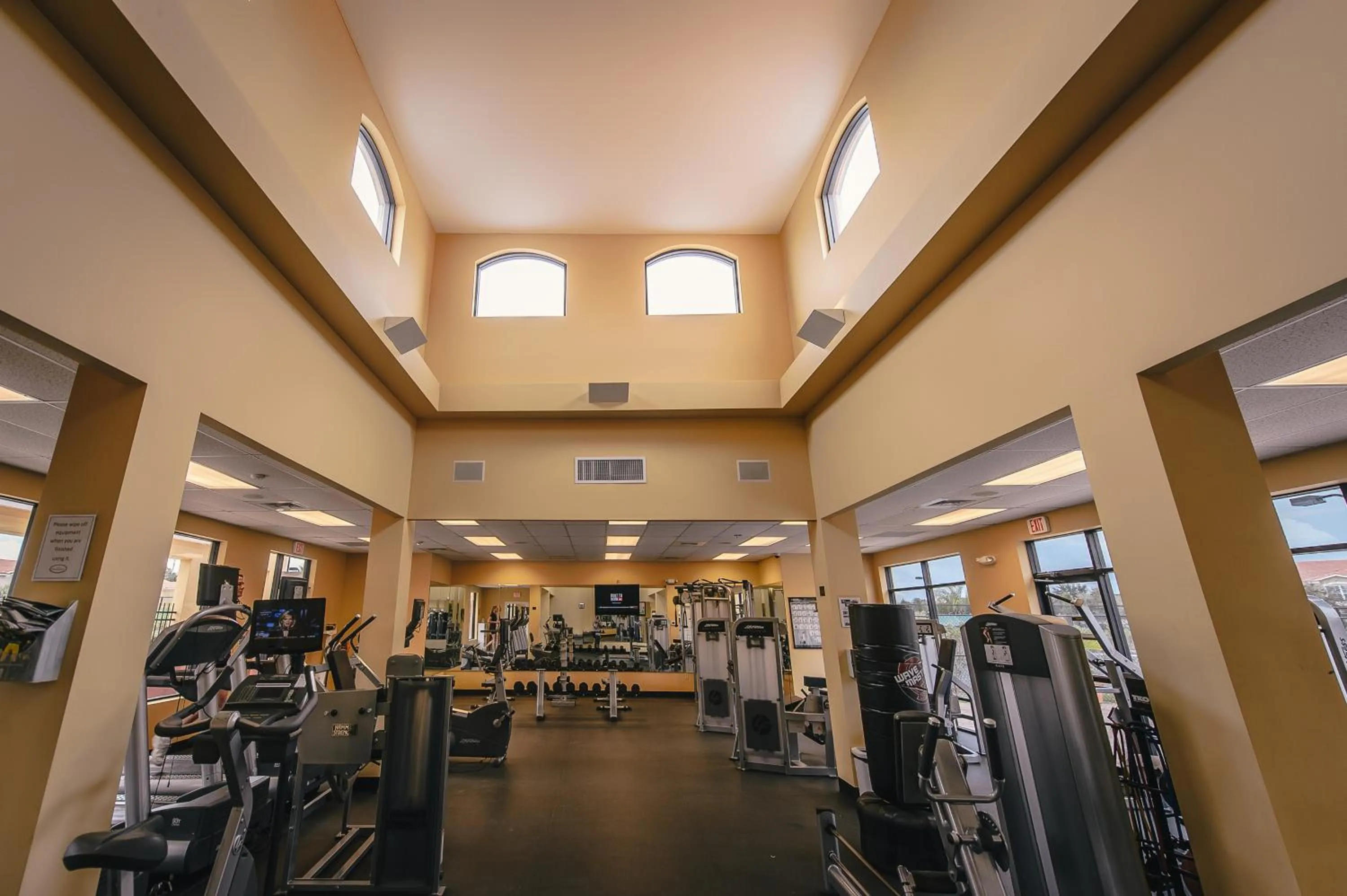 Fitness centre/facilities in Emerald Greens Condo Resort