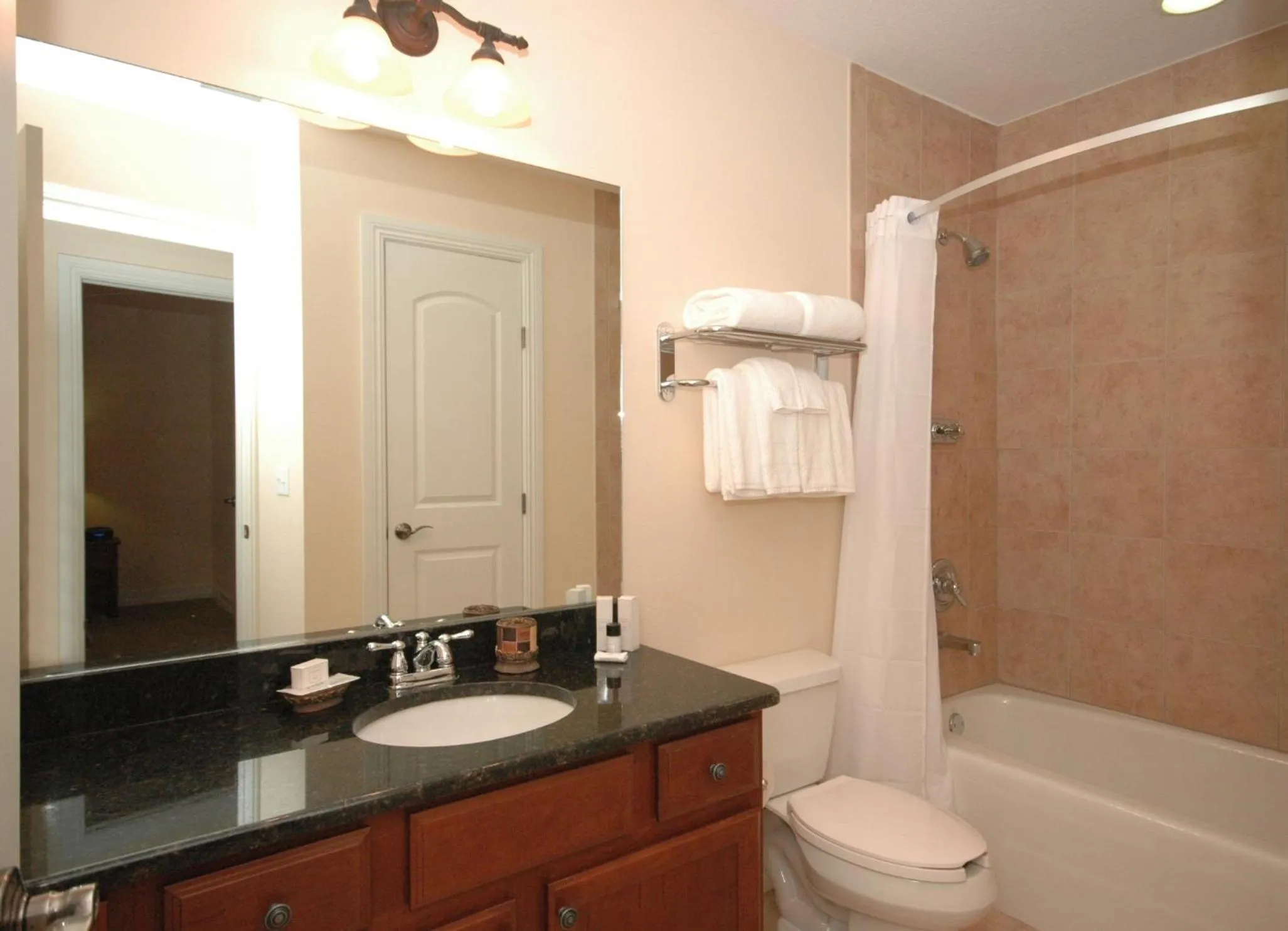 Bathroom in Emerald Greens Condo Resort