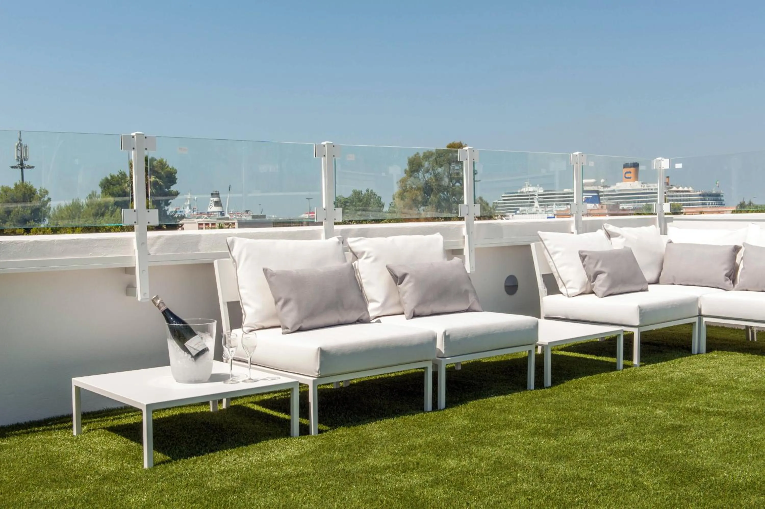 Balcony/Terrace in Al Pescatore - B&B