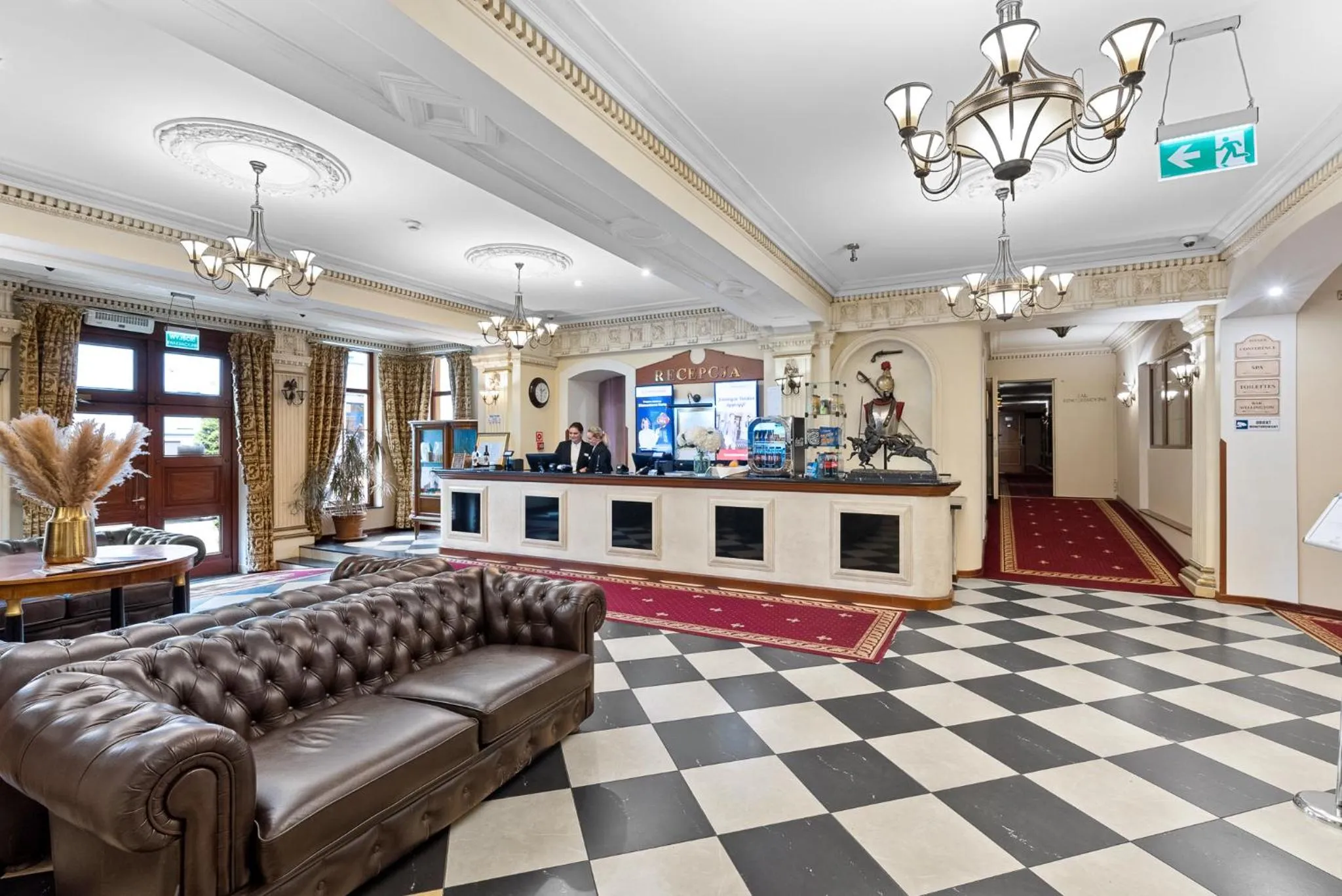 Lobby or reception in Hotel Diament Bella Notte Katowice - Chorzów