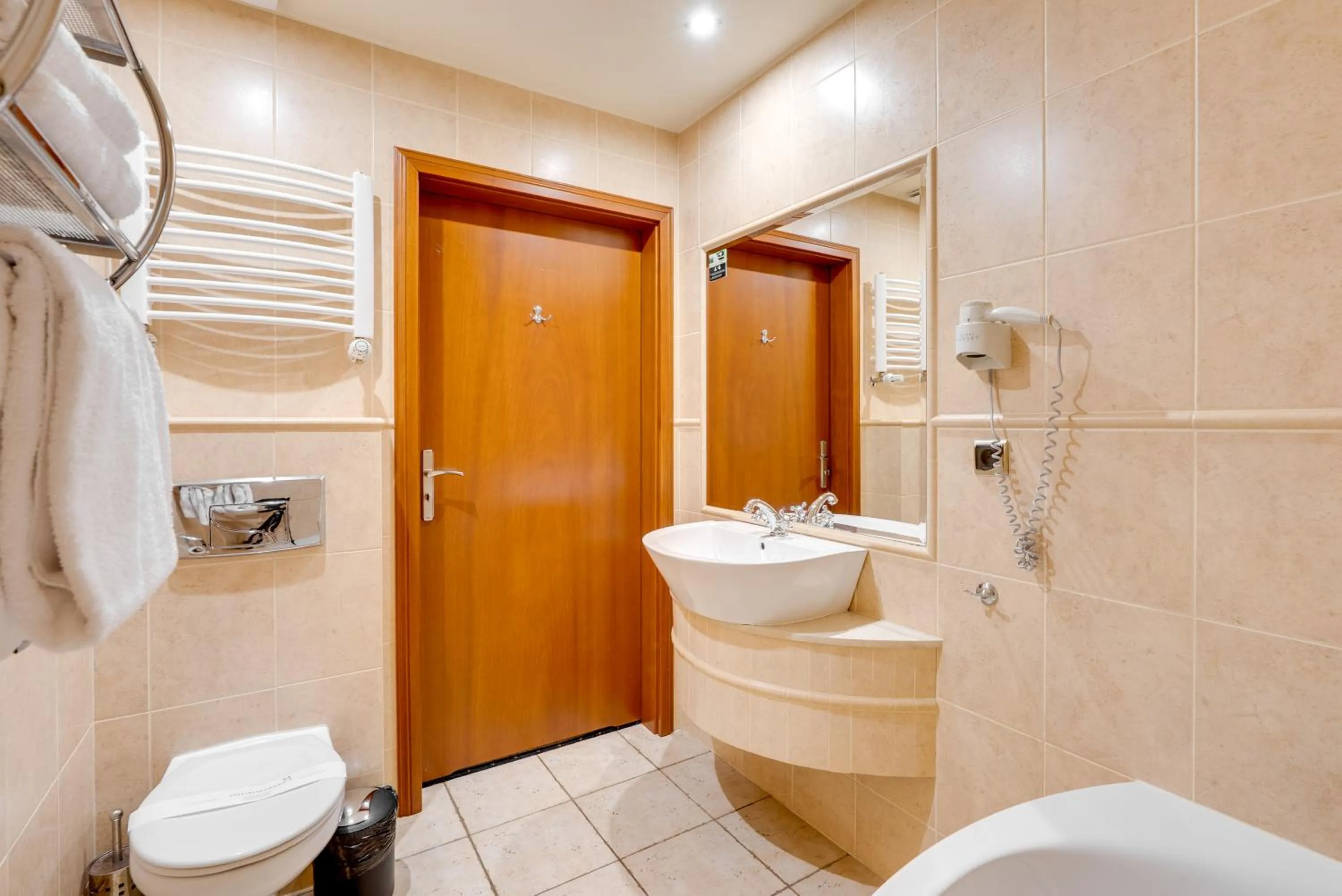 Bathroom in Hotel Diament Bella Notte Katowice - Chorzów