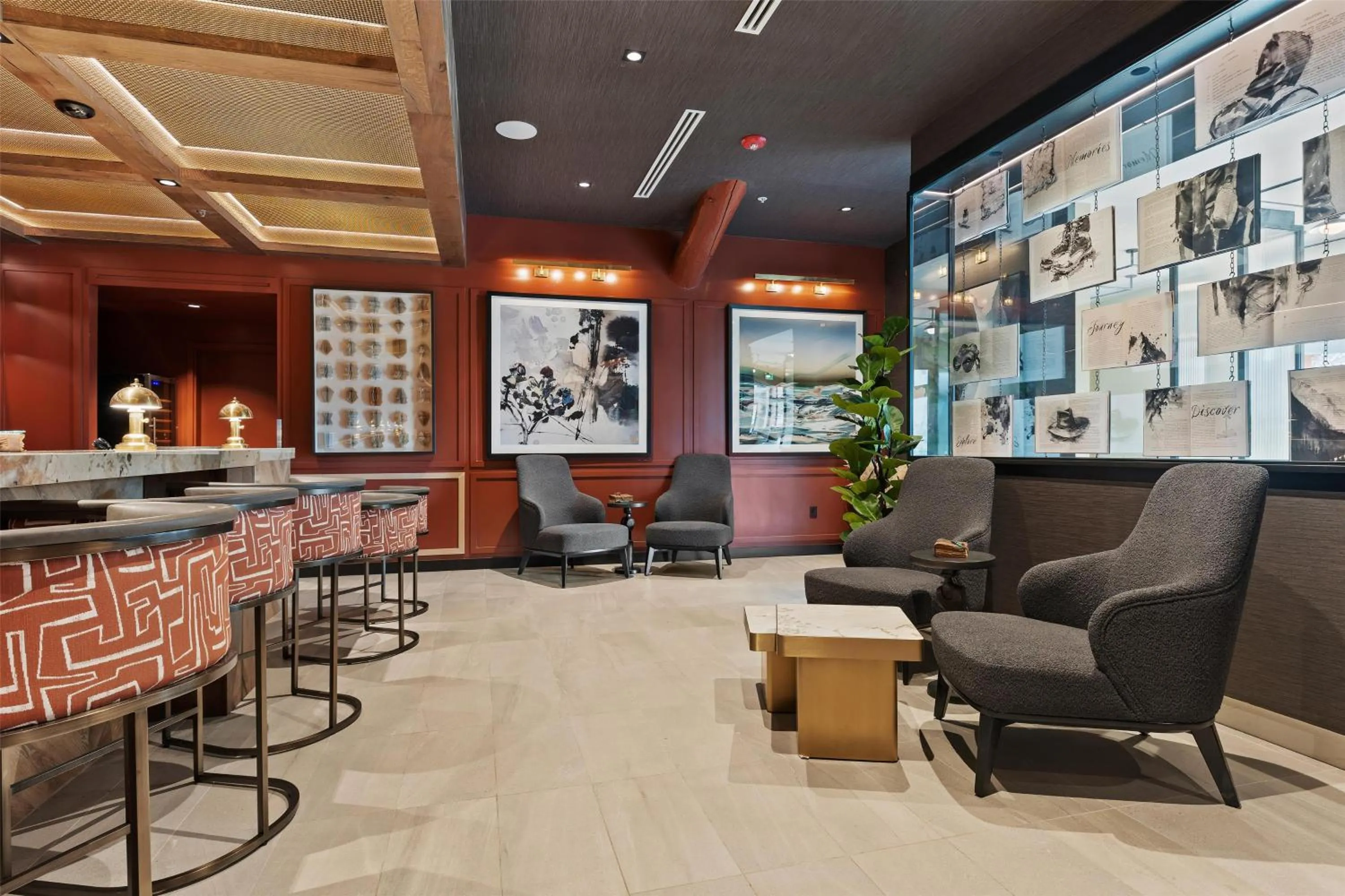 Lounge or bar in Hotel De Novo Springdale, Tapestry Collection by Hilton