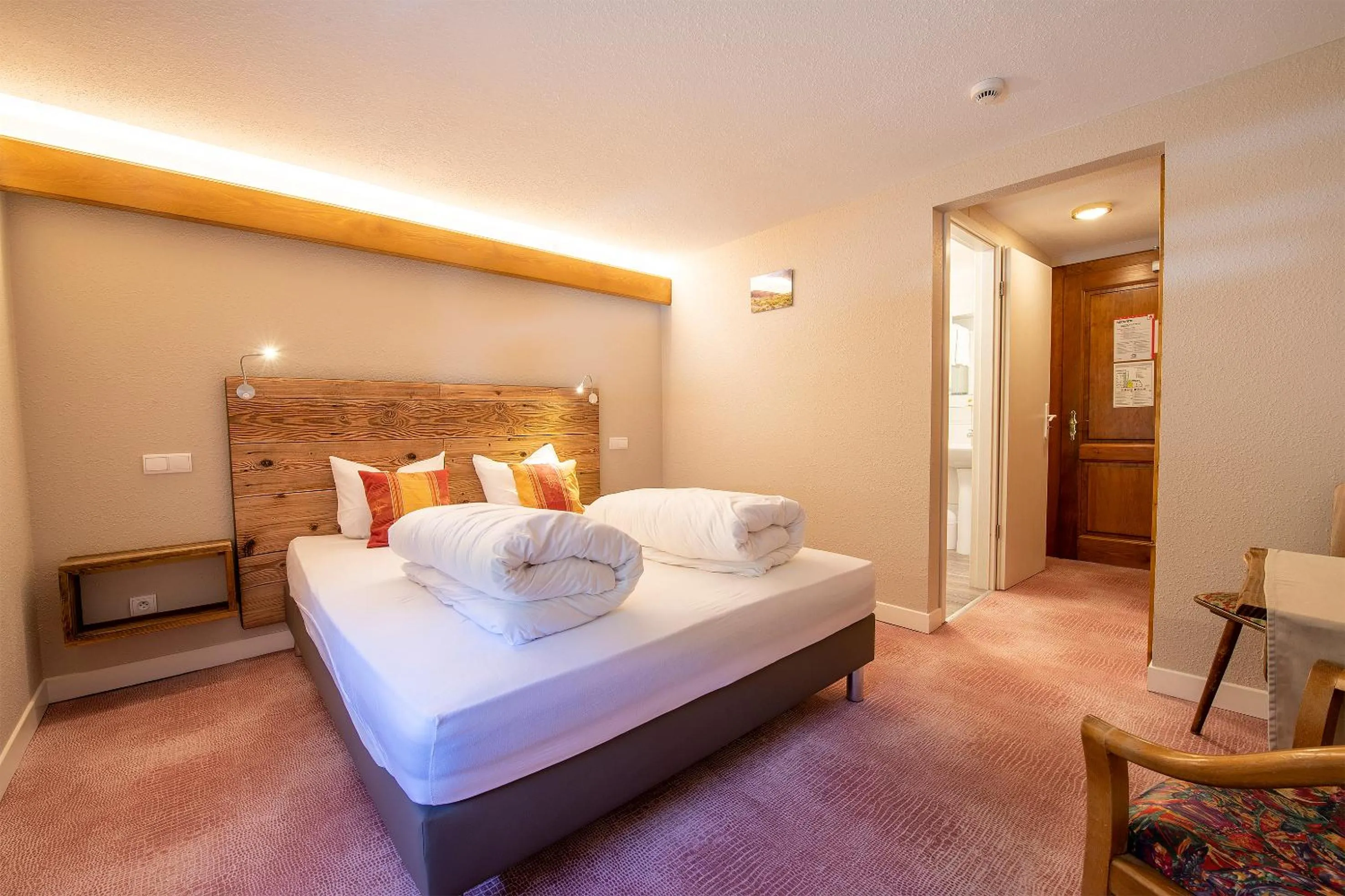 Queen Room in Hôtel Restaurant Valneige