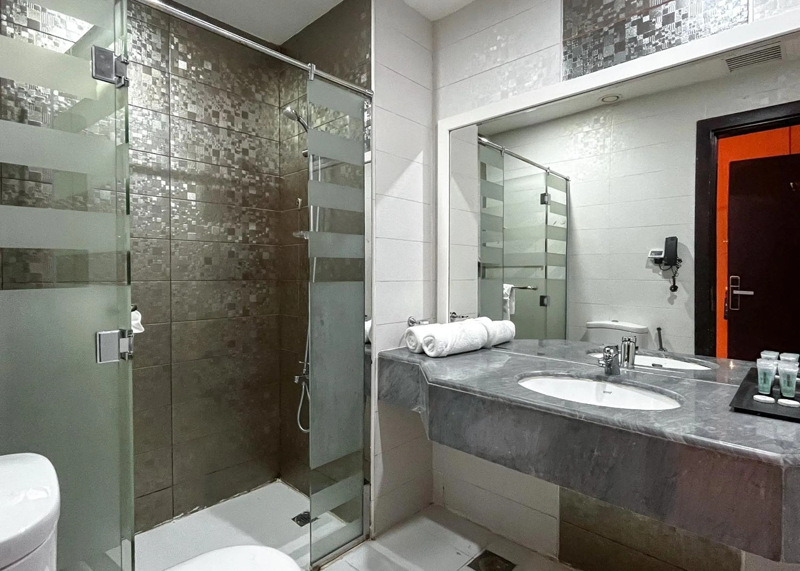 Shower in Al Mansour Plaza Hotel