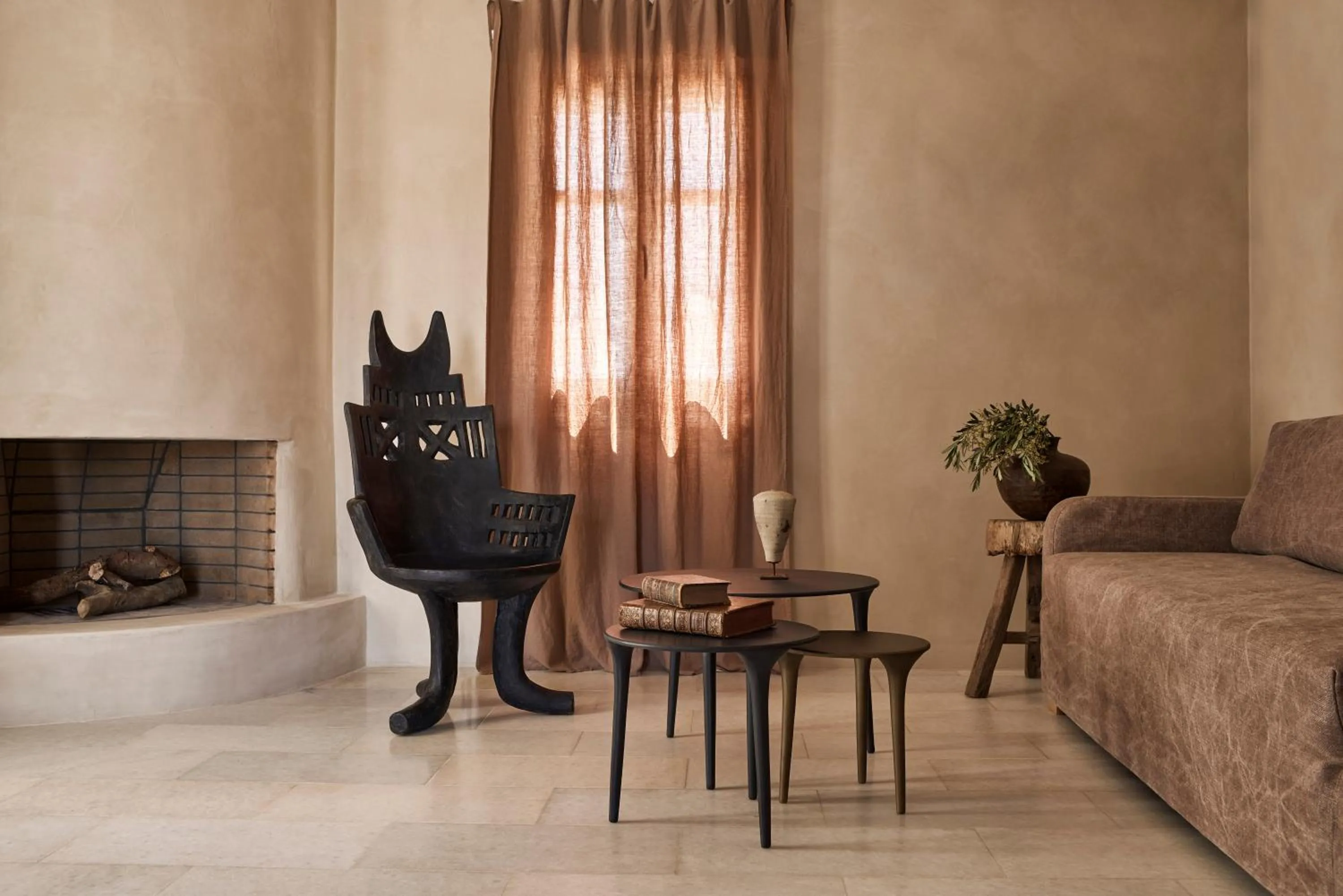 Living room in Naxian Collection - Small Luxury Hotel of the World