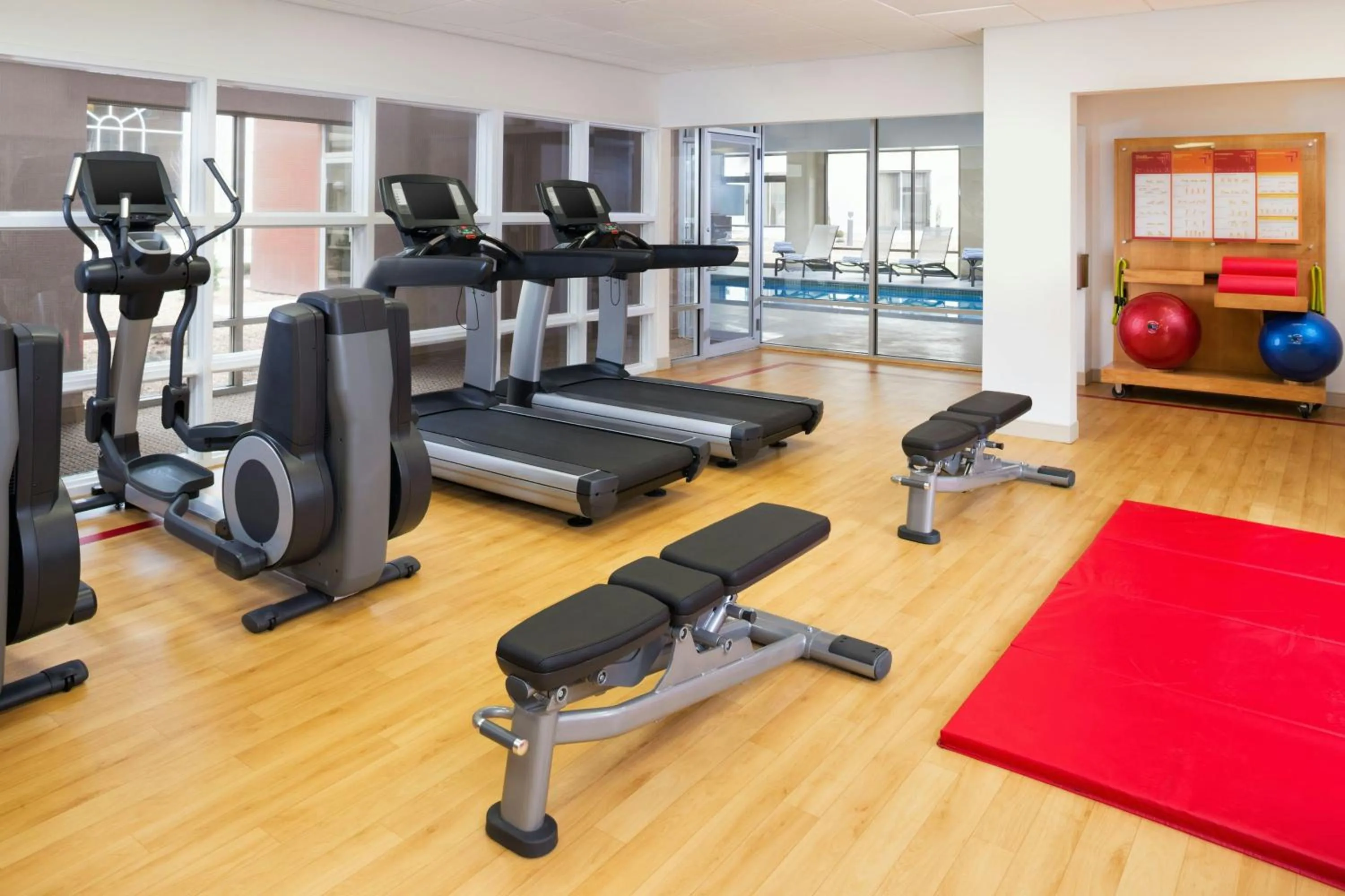 Fitness centre/facilities in Sheraton Hartford South
