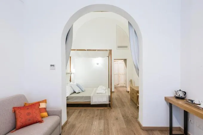 Bedroom, Bed in B&B Il Palazzotto di Luca Luxury Suites