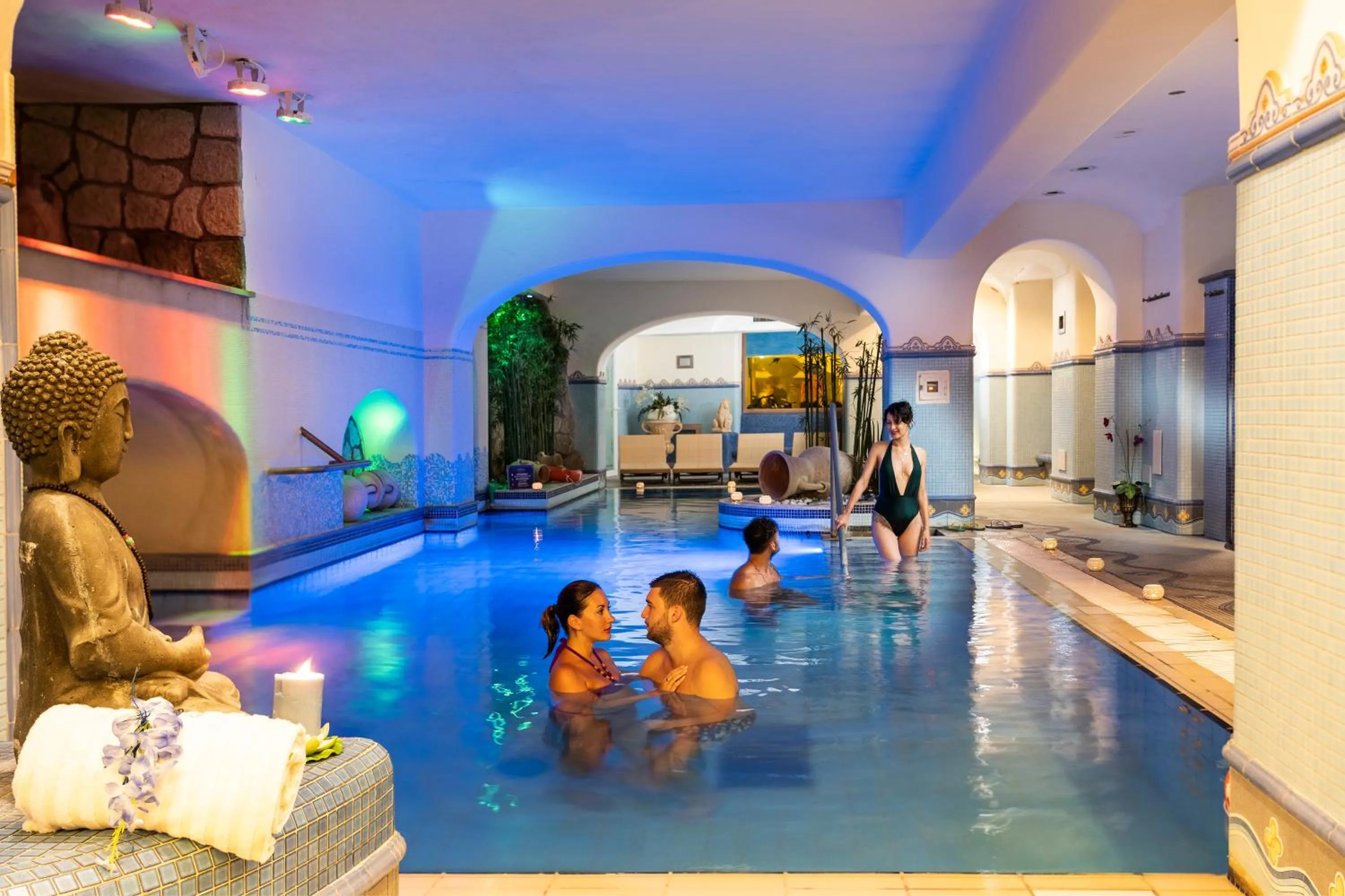 Swimming pool in Sorriso Thermae Resort & Spa