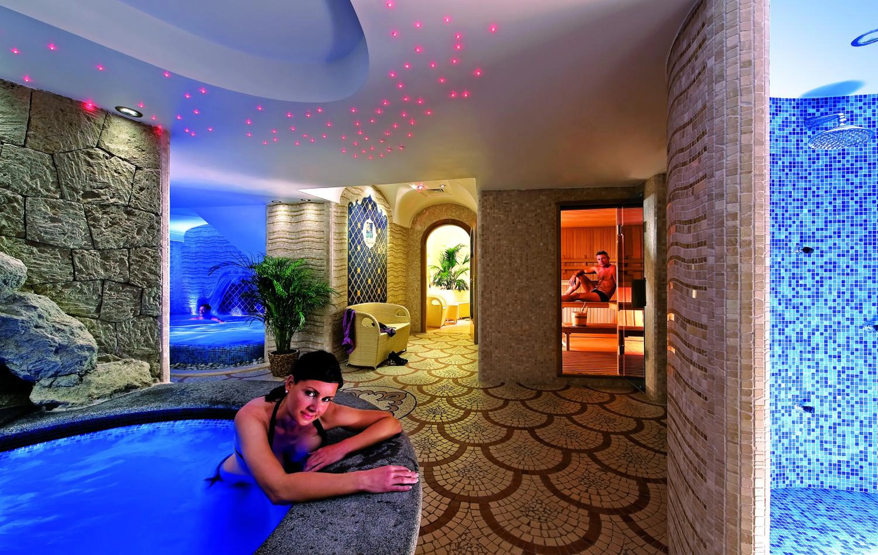Steam room in Sorriso Thermae Resort & Spa