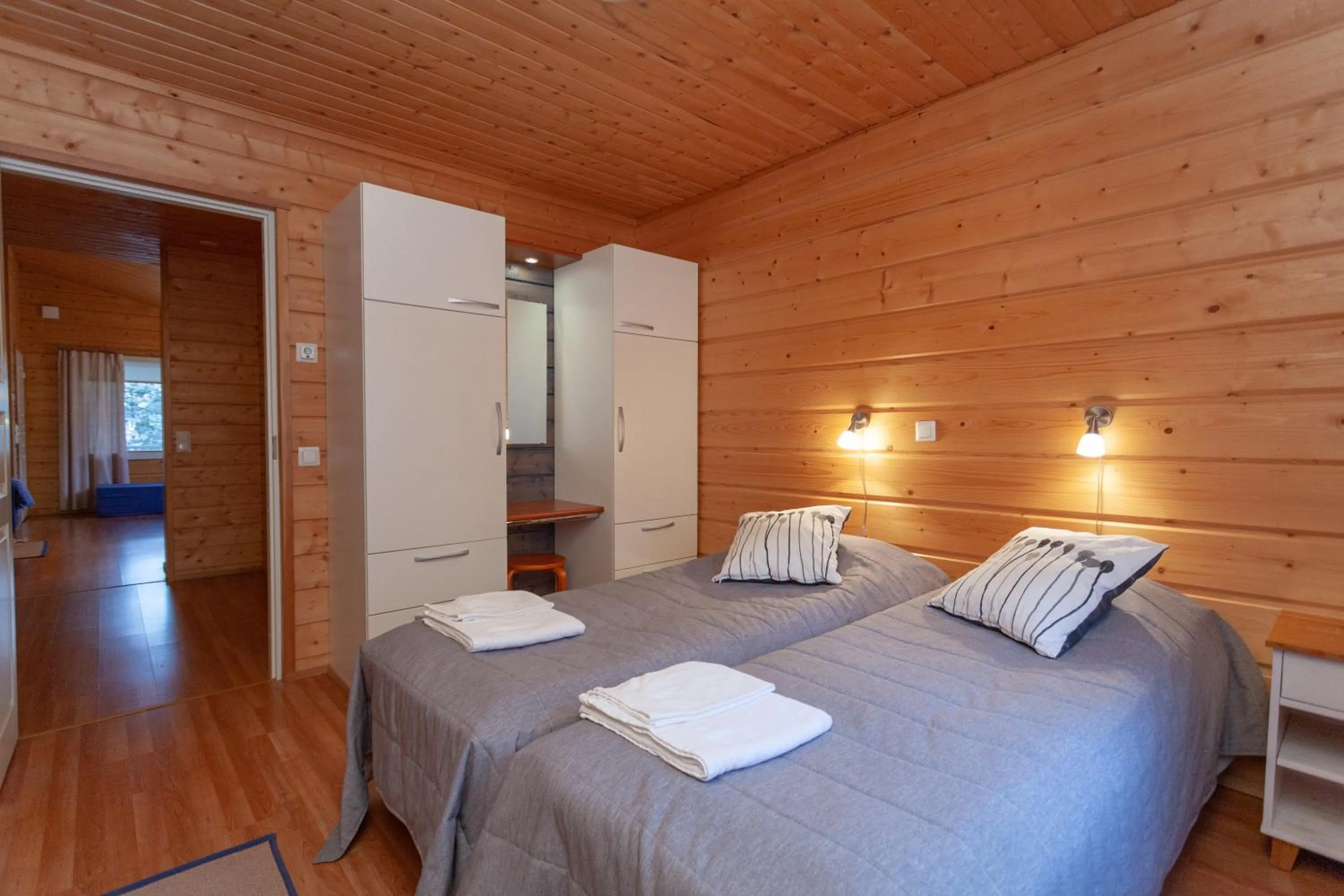 Bed in Sallatunturin Tuvat