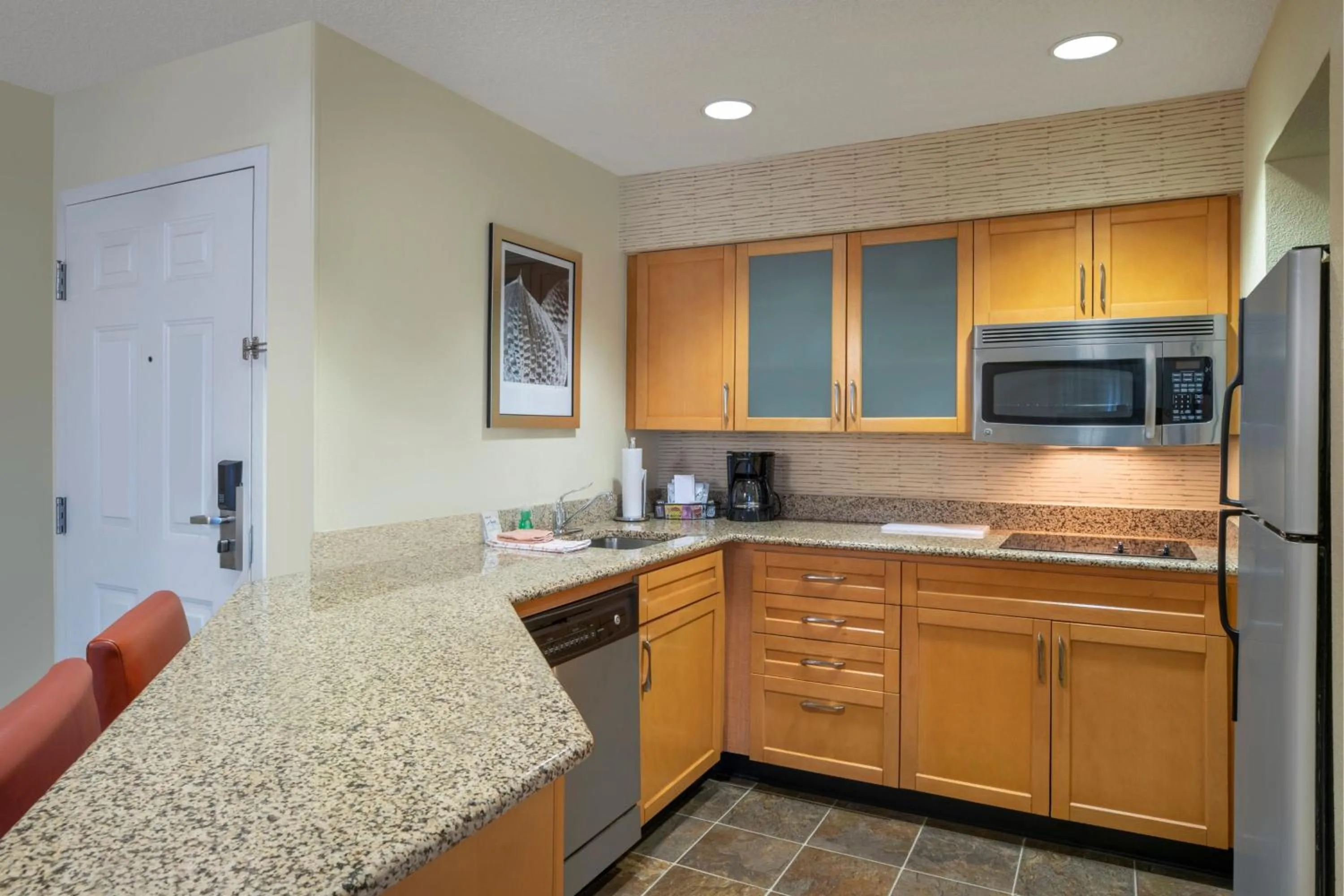 Kitchen or kitchenette in Residence Inn Bakersfield