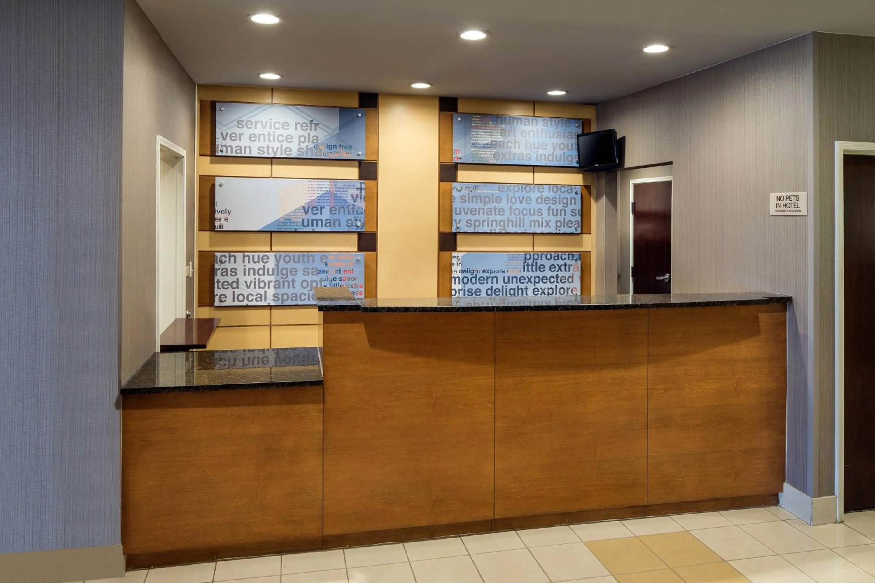 Lobby or reception in SpringHill Suites Bakersfield