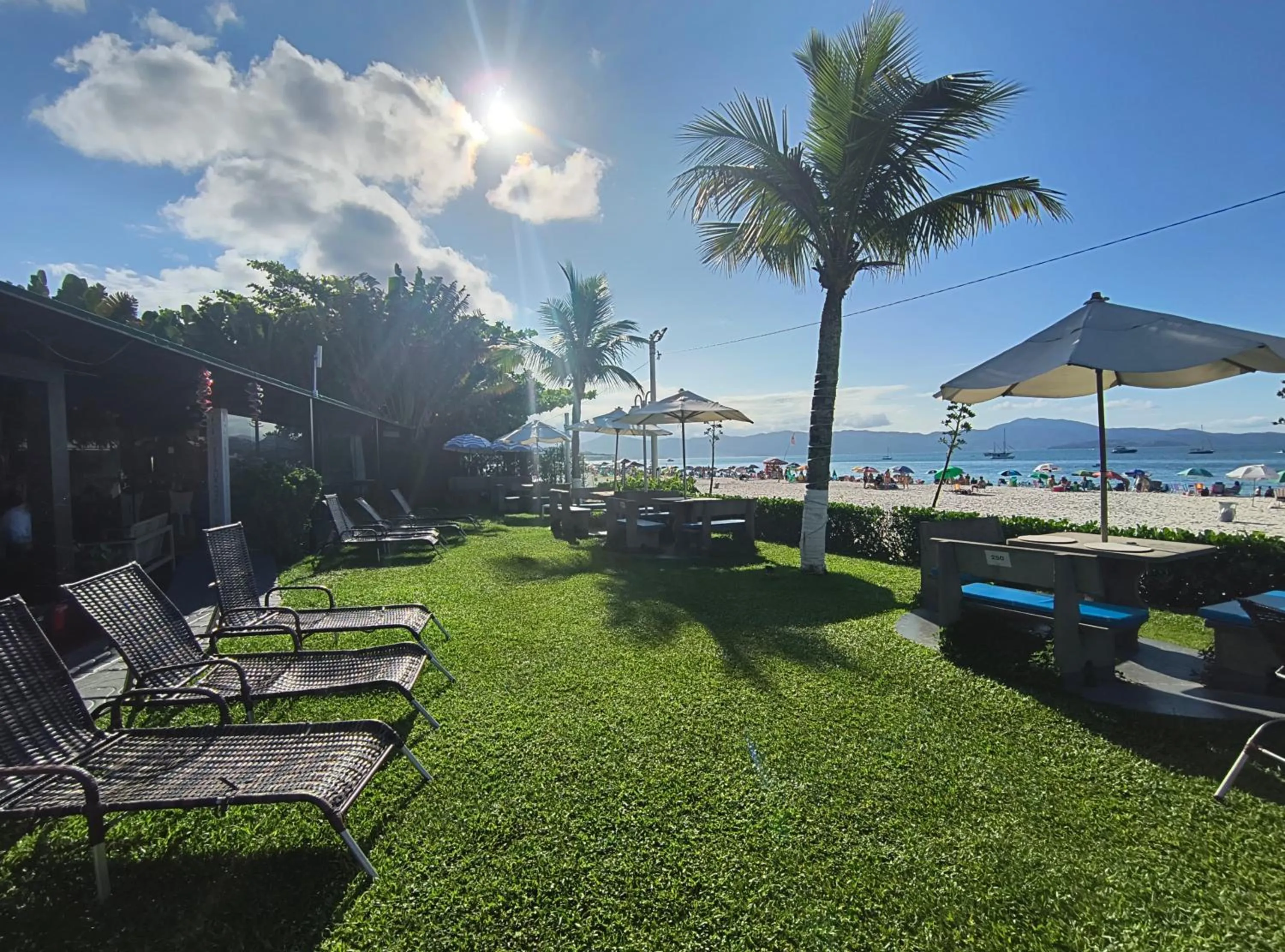 Garden in Hotel Sete Ilhas