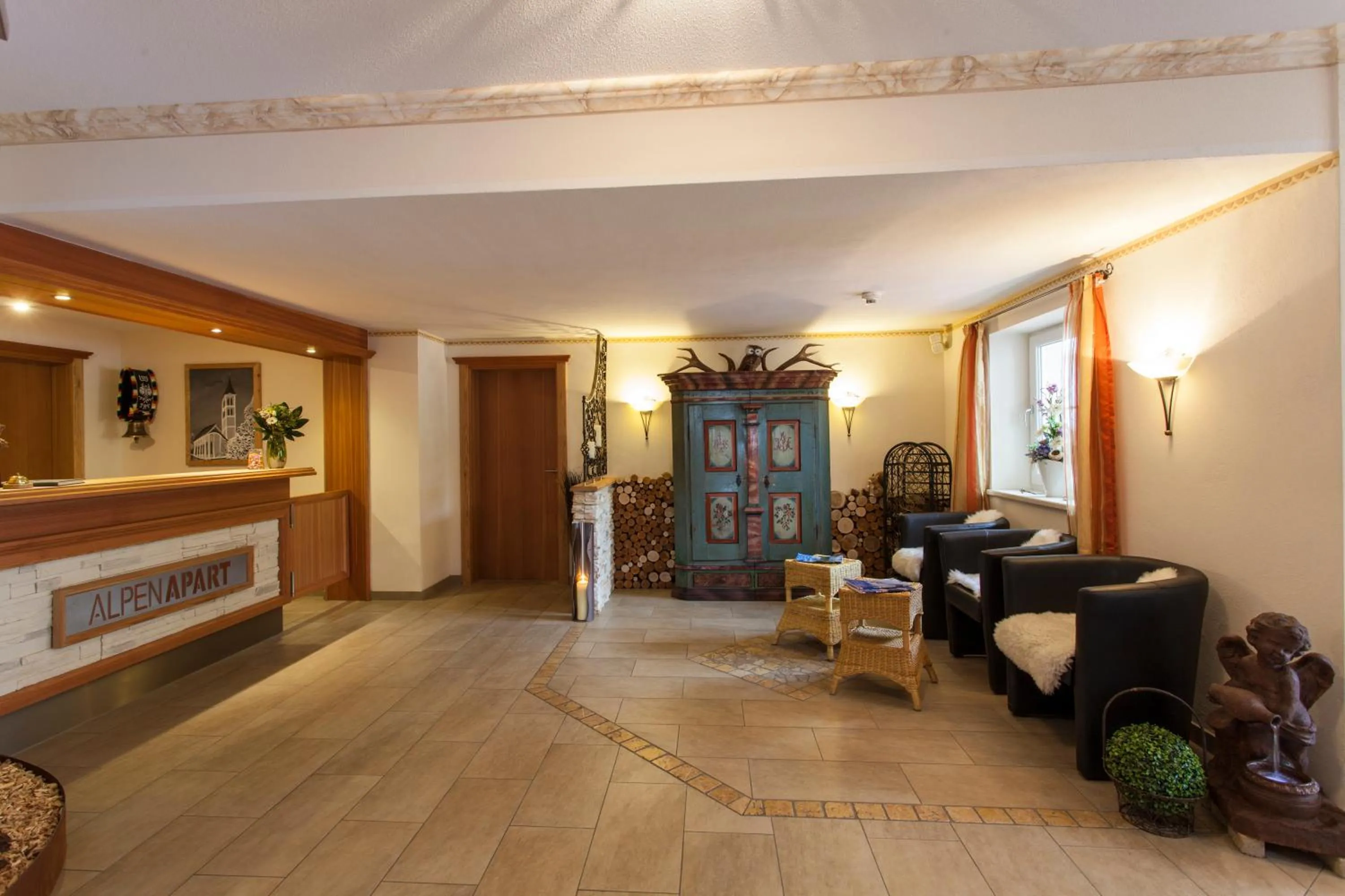 Lobby or reception in ALPENAPART LADIS ehemals Alpenapart Alexander