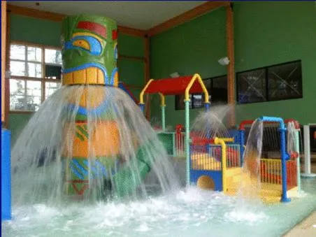 Aqua park in Bridge Vista Beach Hotel and Convention Center