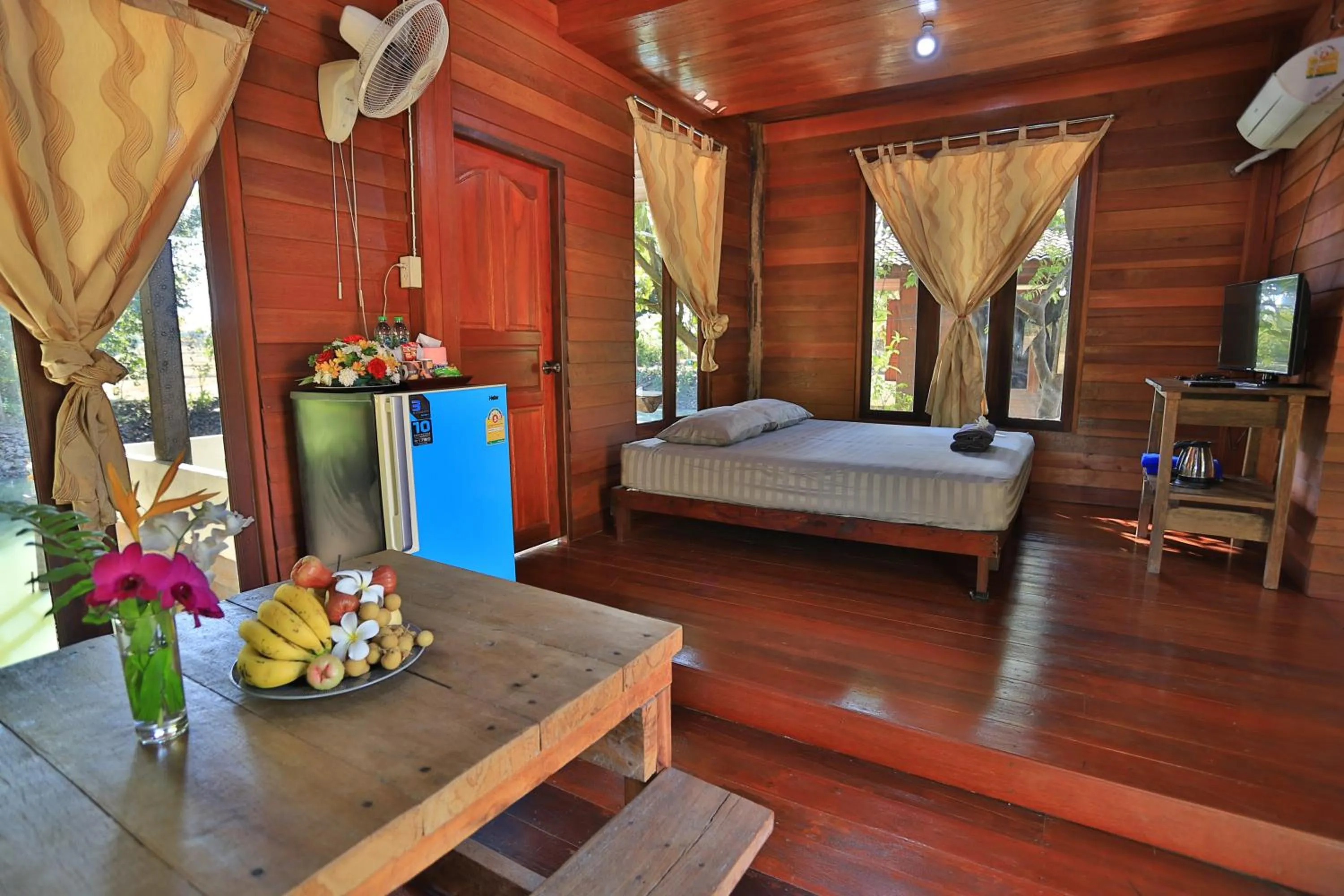 Bed in Home Style Resort