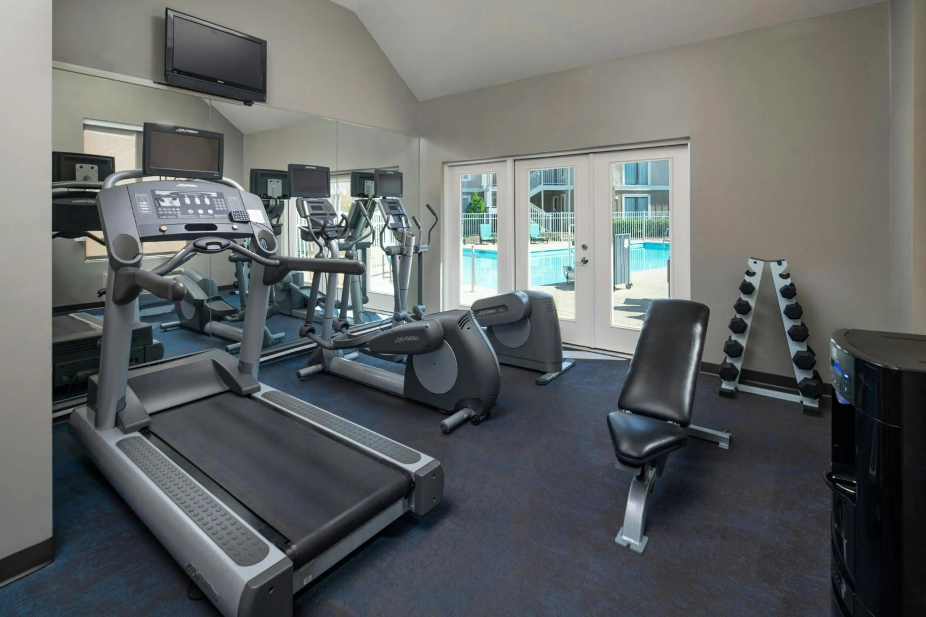 Fitness centre/facilities in Residence Inn by Marriott Nashville Airport
