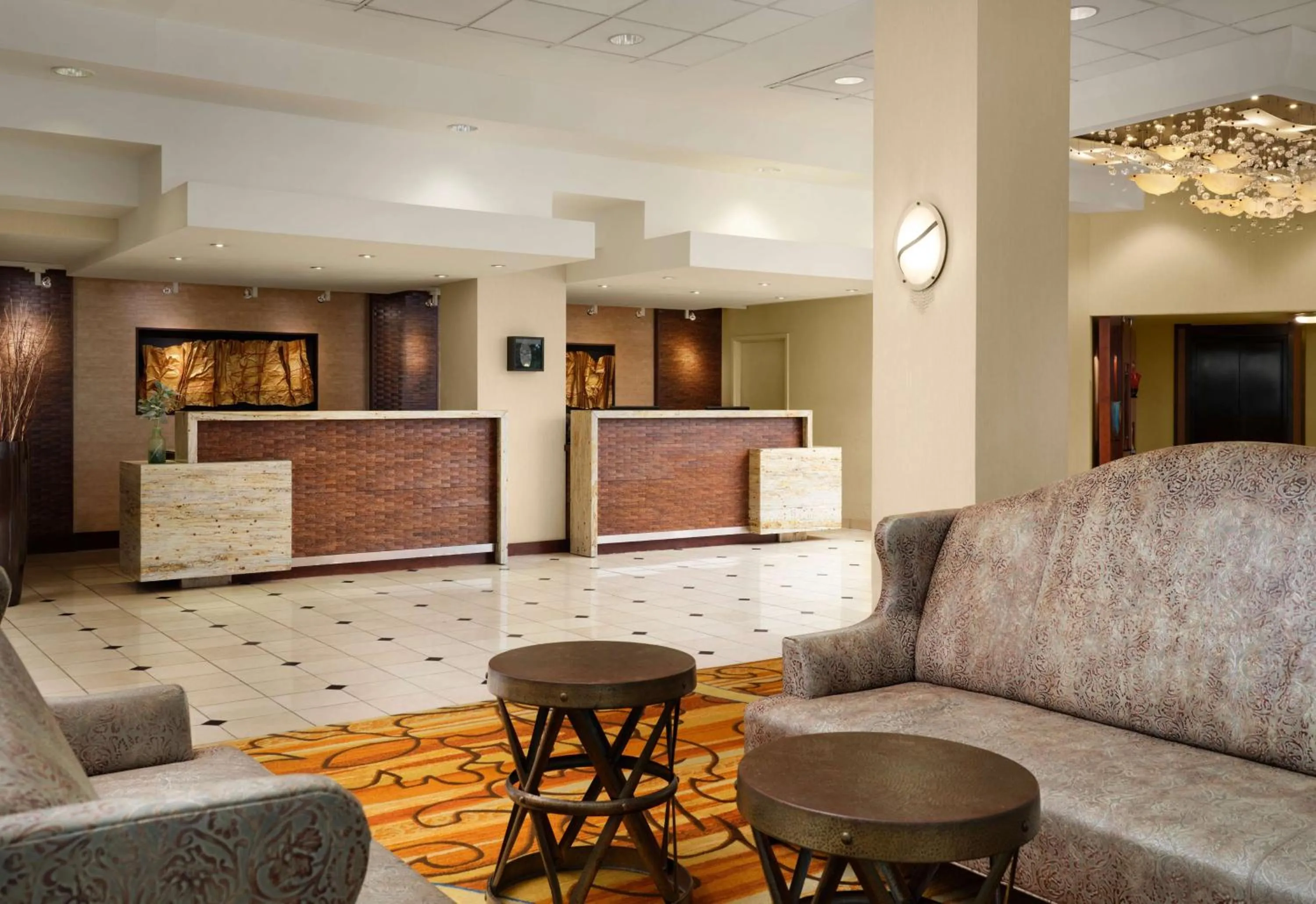 Lobby or reception in Sonesta Nashville Airport