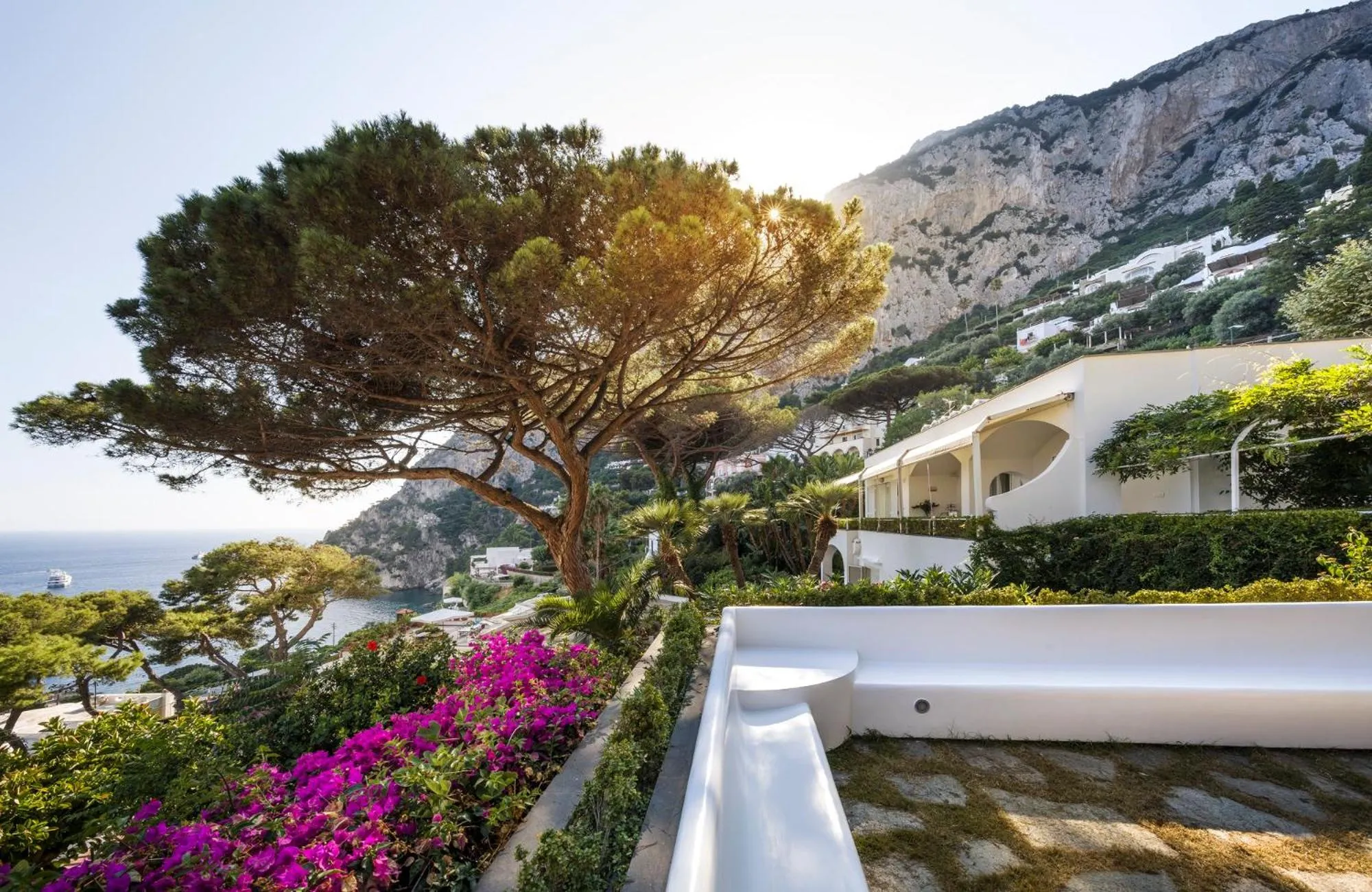 Sea view in LHP Suite Capri Villa La Giara