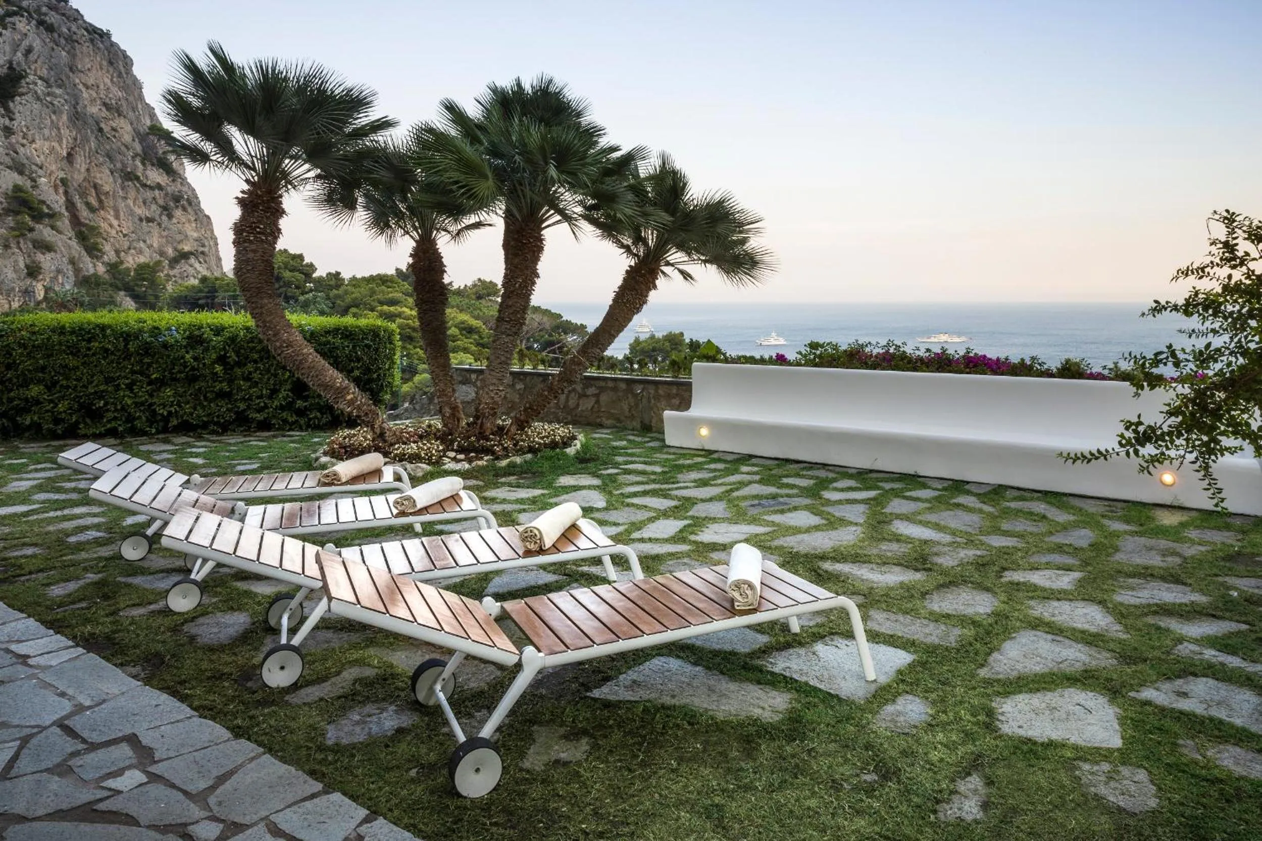 Garden in LHP Suite Capri Villa La Giara