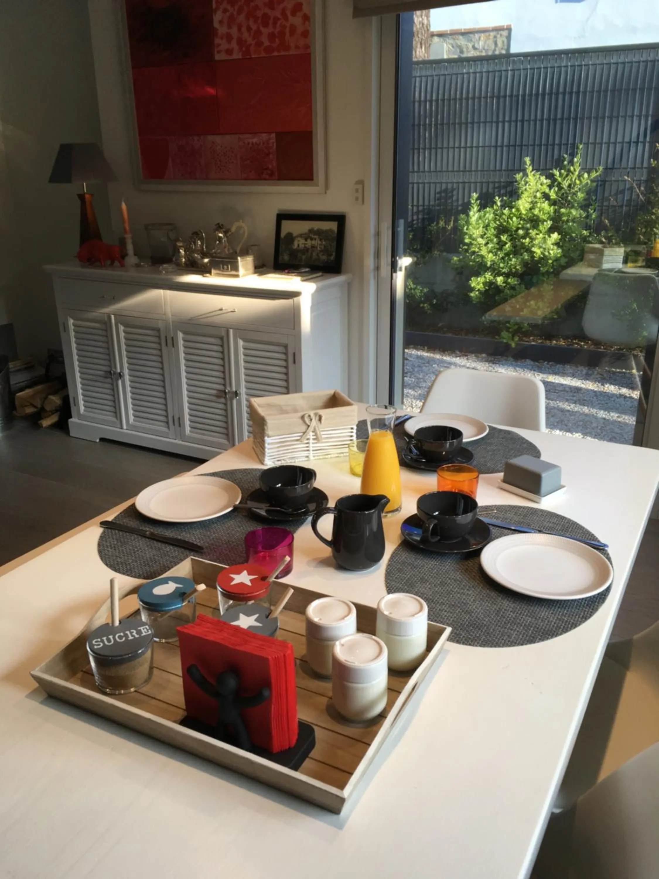 Continental breakfast in Chez Lilette