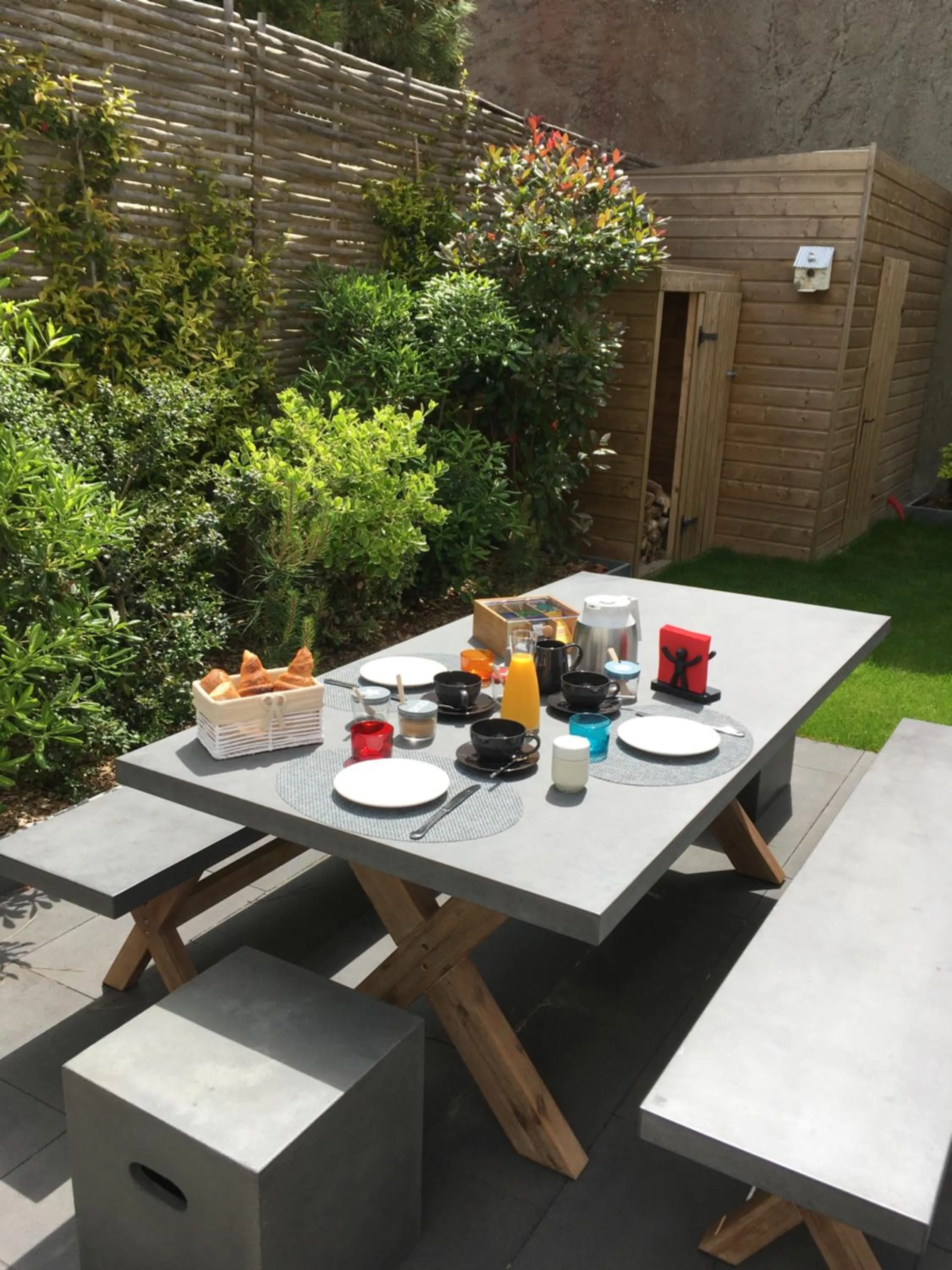 Continental breakfast in Chez Lilette