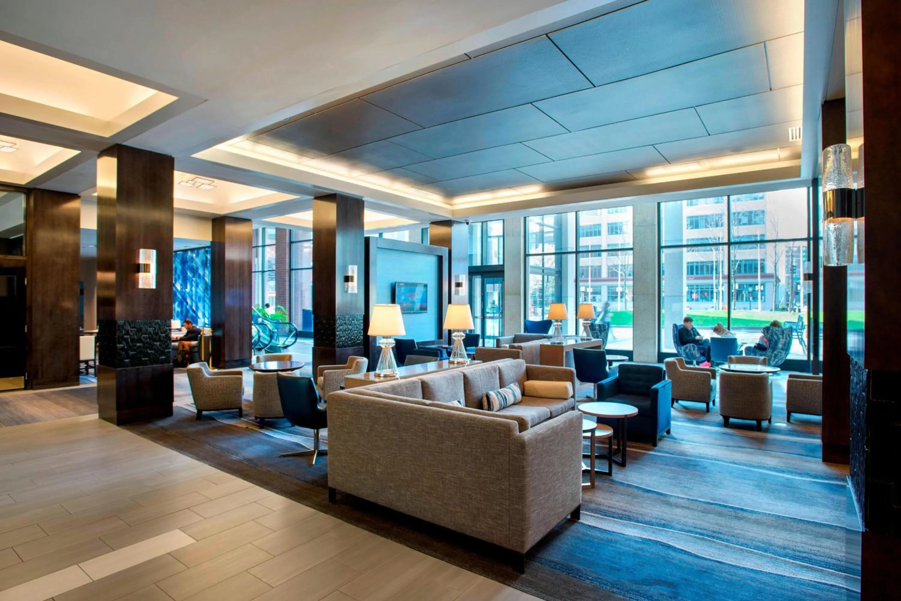 Lobby or reception in Boston Marriott Cambridge