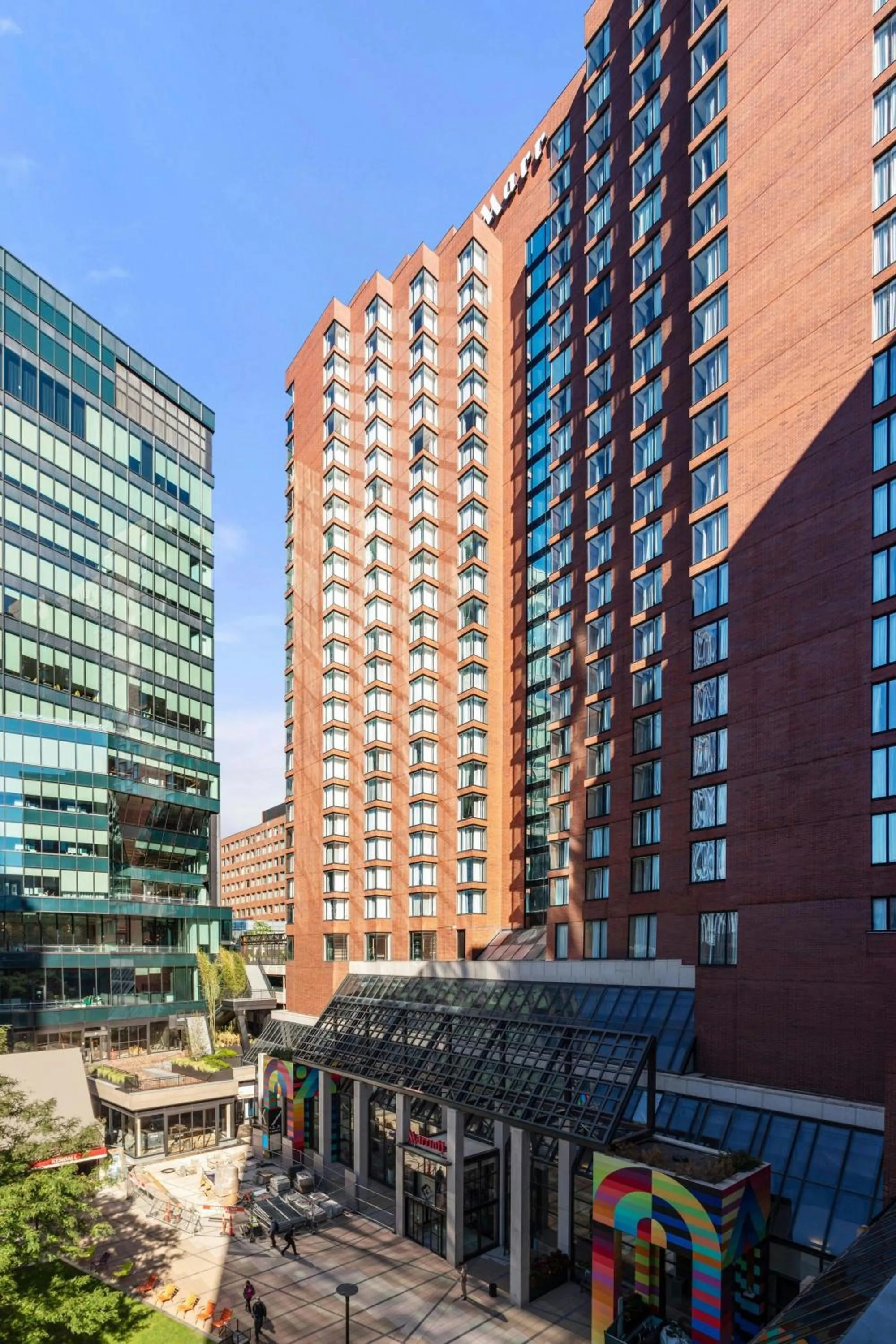 Property building in Boston Marriott Cambridge