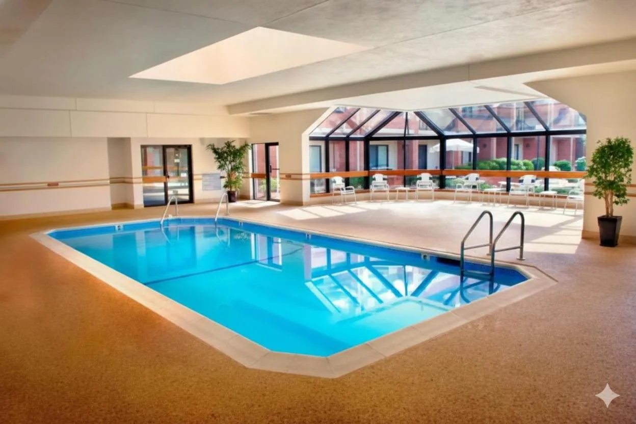 Swimming pool in Sonesta Select Boston Foxborough Mansfield