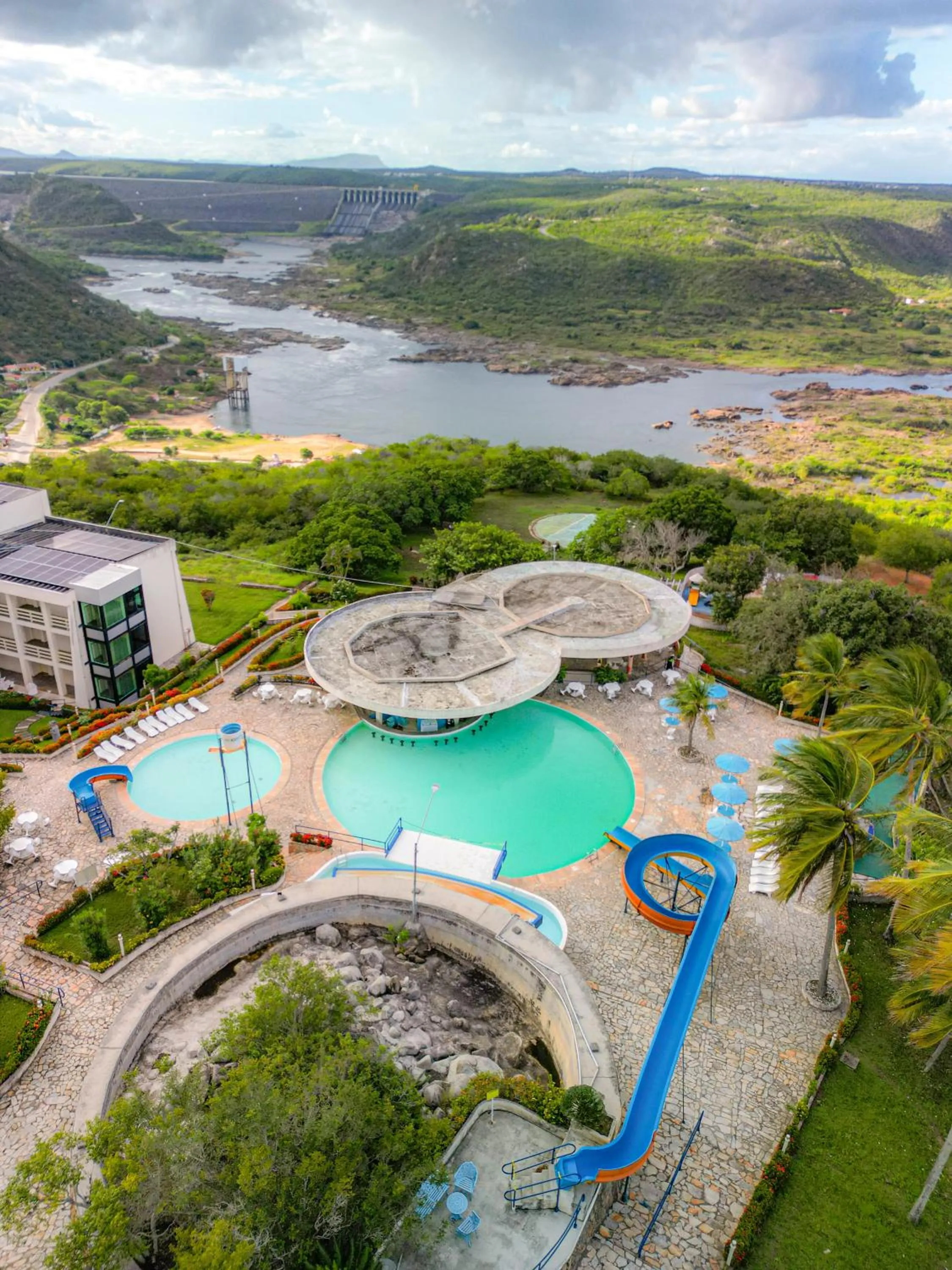 Bird's eye view in Xingó Parque Hotel