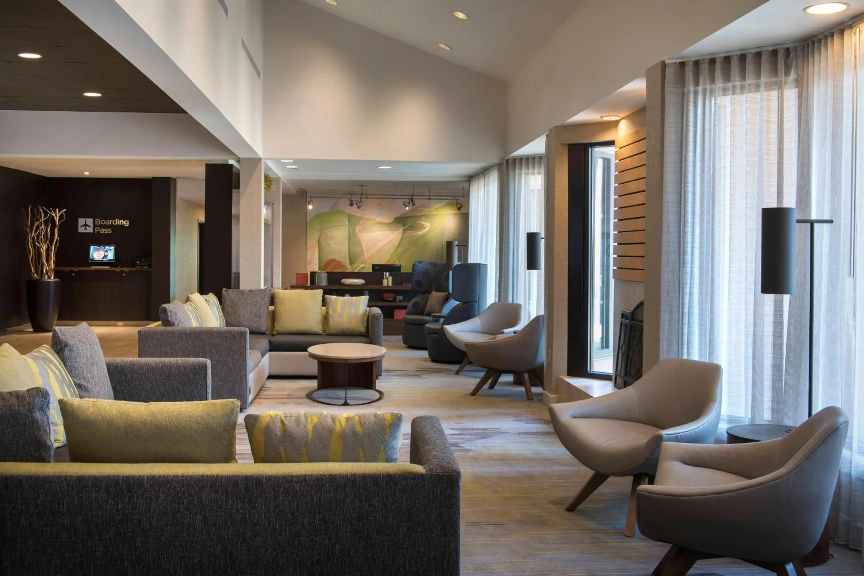 Lobby or reception in Courtyard by Marriott Boston Norwood/Canton