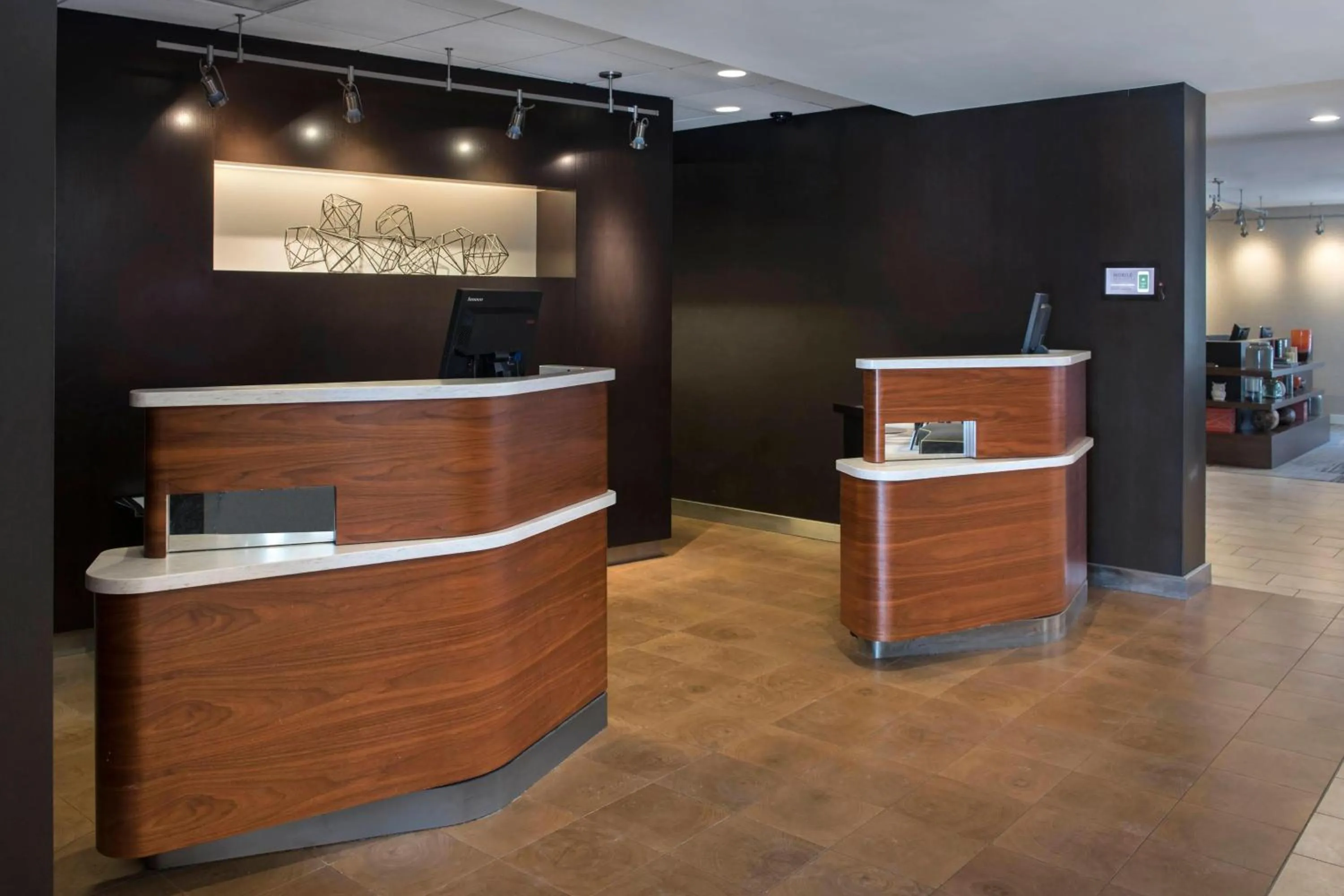 Lobby or reception in Courtyard by Marriott Boston Norwood/Canton