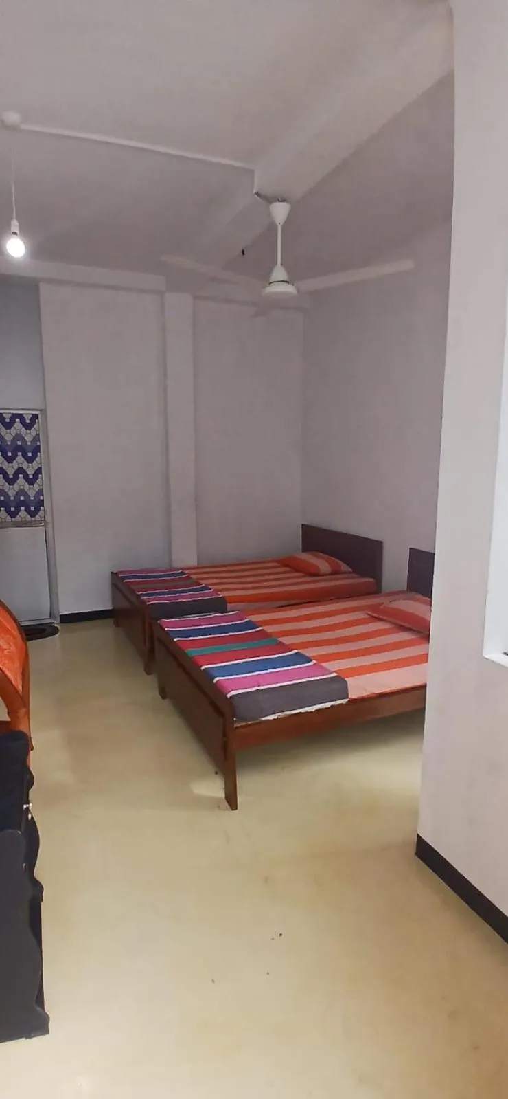 Bed in Jayanthi Surf Dreams