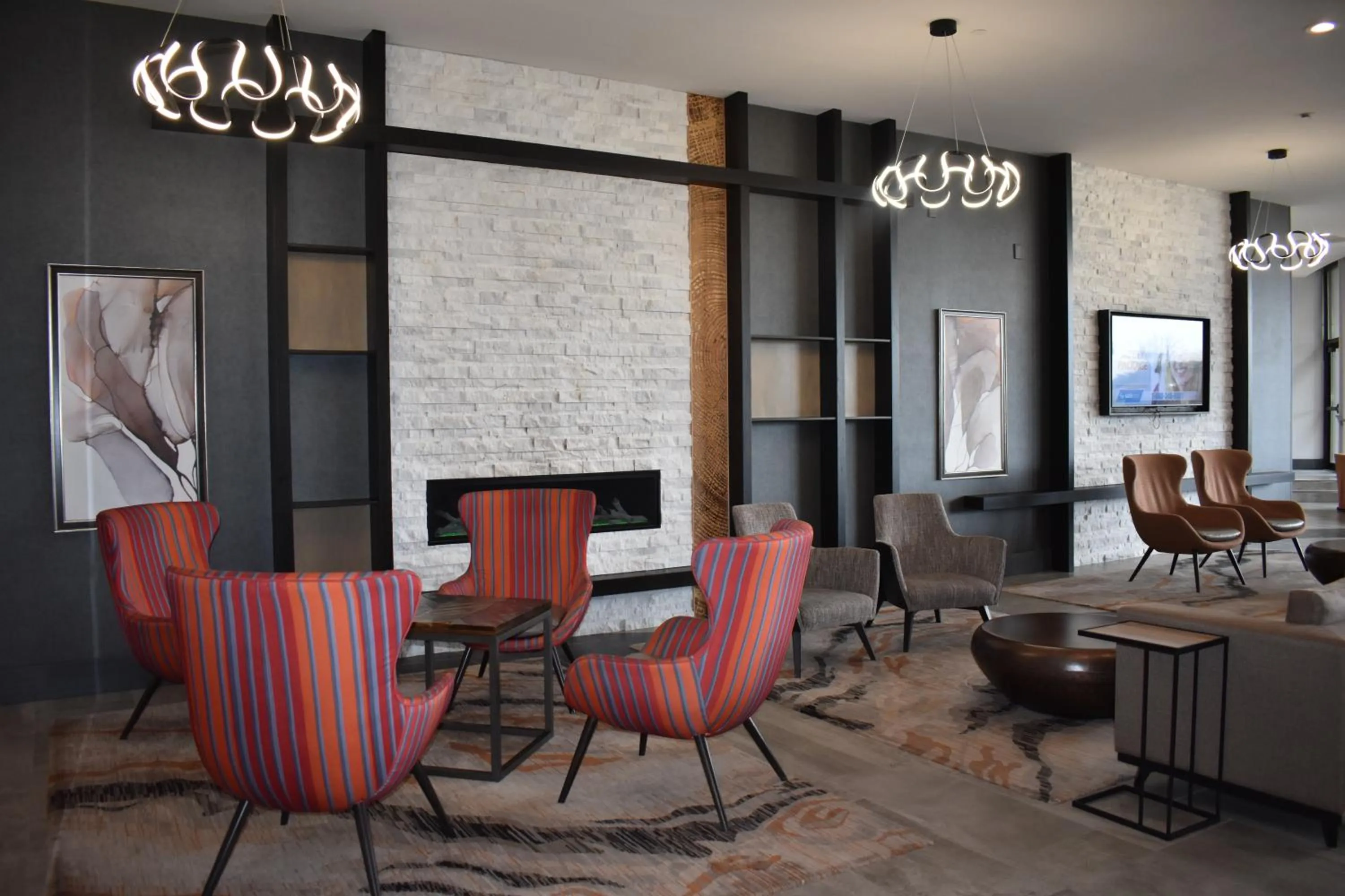 Lobby or reception in Chicago Marriott Oak Brook