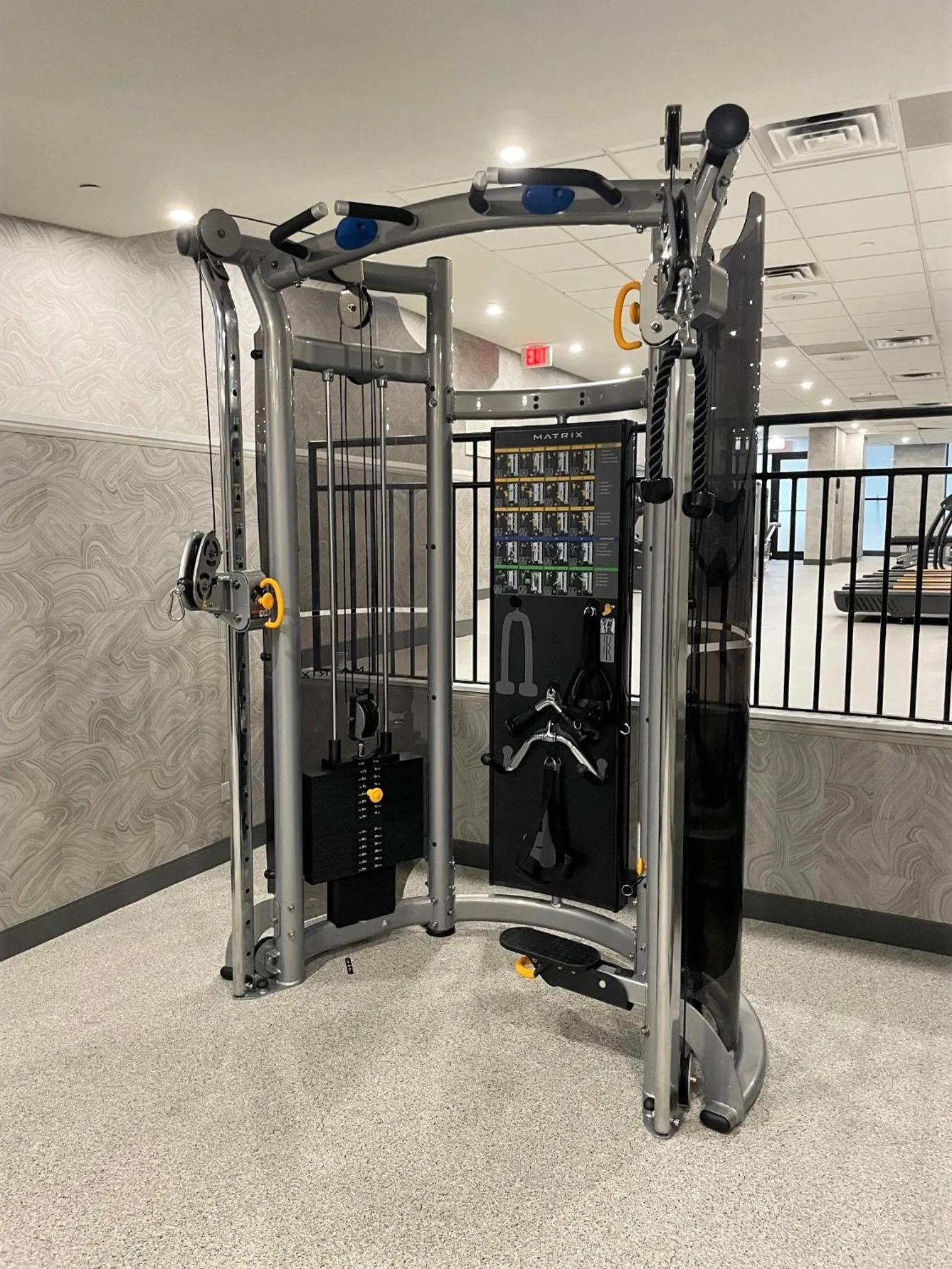 Fitness centre/facilities in Chicago Marriott Oak Brook