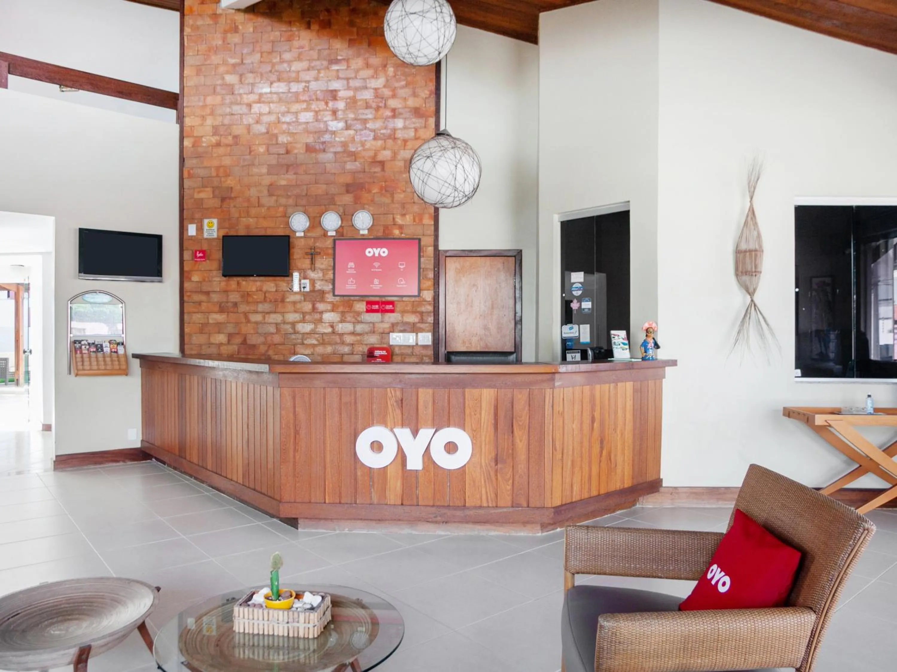 Lobby or reception in OYO Alto Da Praia Hotel, Aracaju