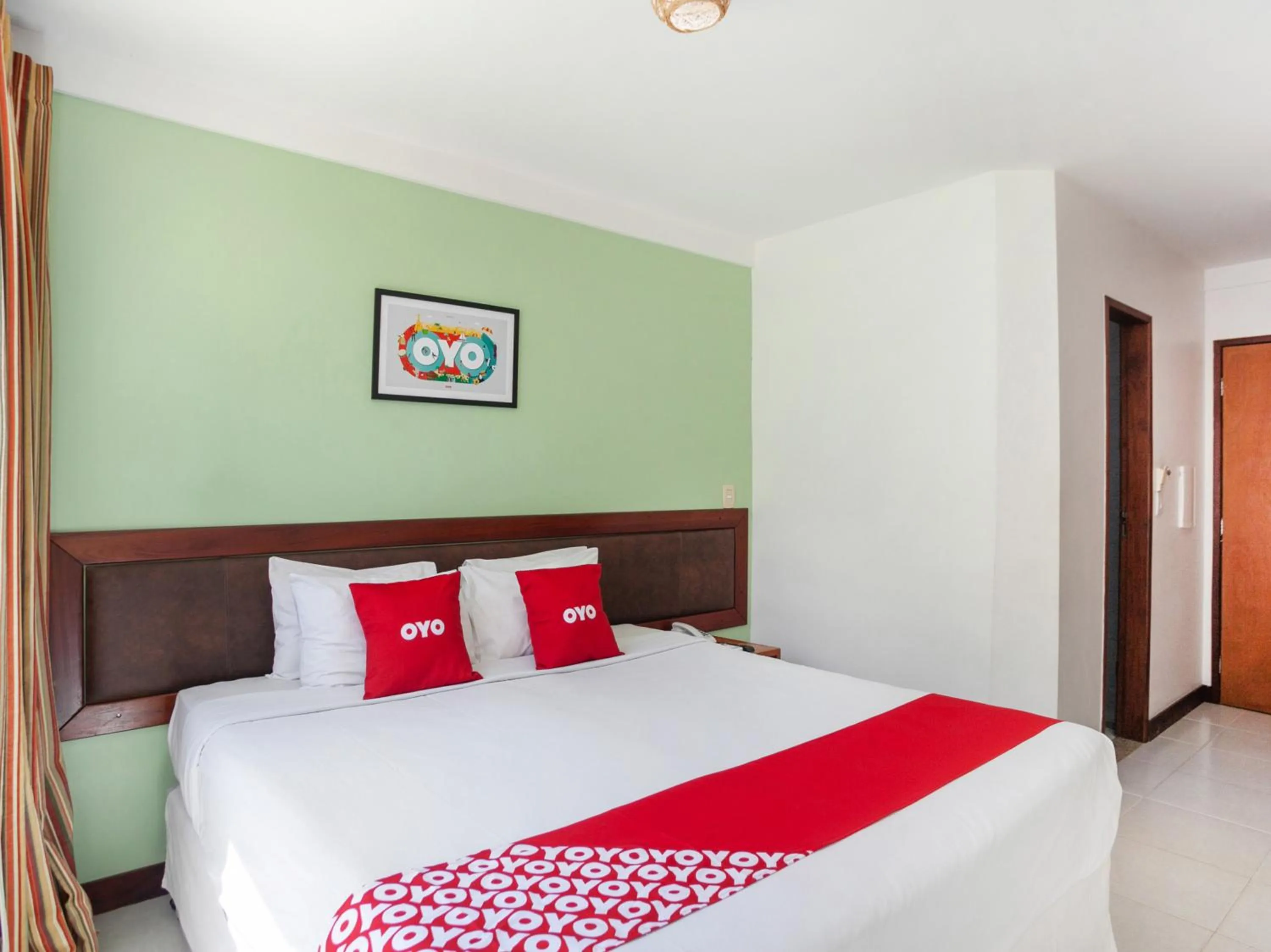 Bed in OYO Alto Da Praia Hotel, Aracaju