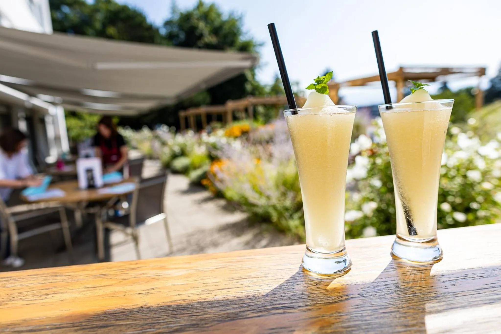Patio in Le Domaine (Swiss Lodge)